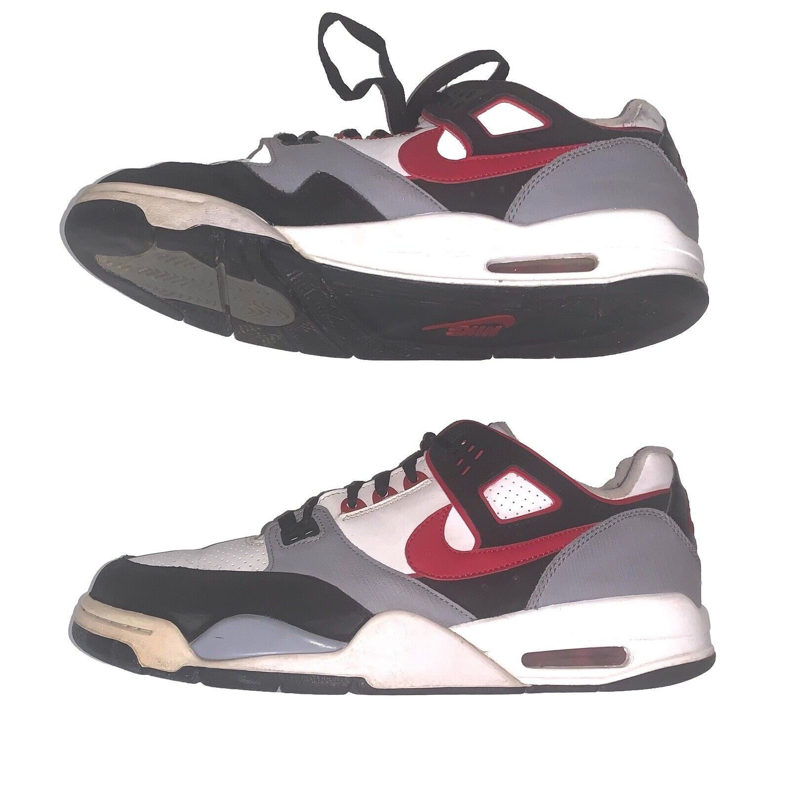 Nike Nike Air Flight Condor Mens Sz 11 White Red Gray 344575-163 Size US 11 / EU 44 - 6 Thumbnail
