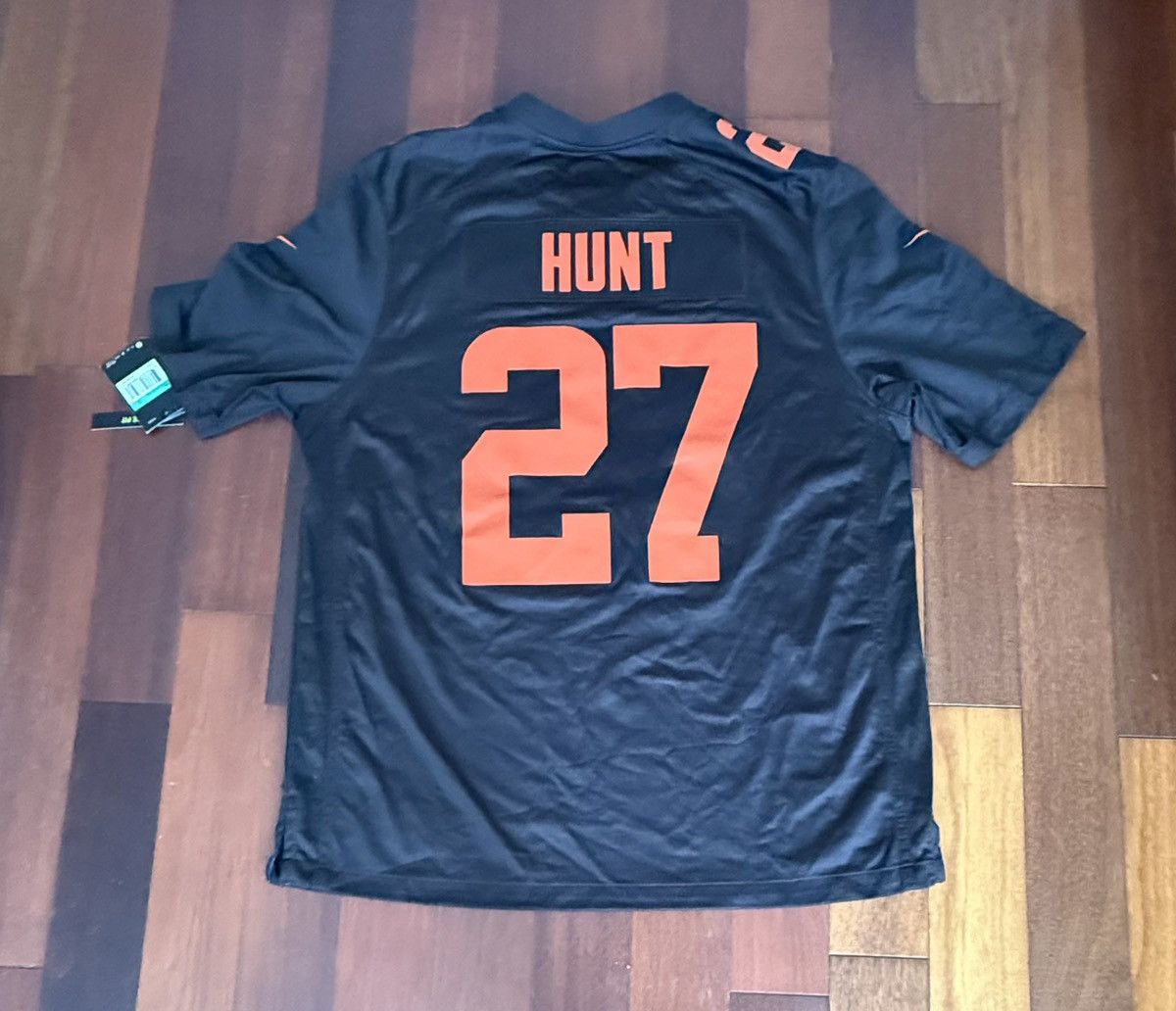 Nike Kareem Hunt Cleveland Browns NFL Nike Jersey Size US XL / EU 56 / 4 - 4 Thumbnail