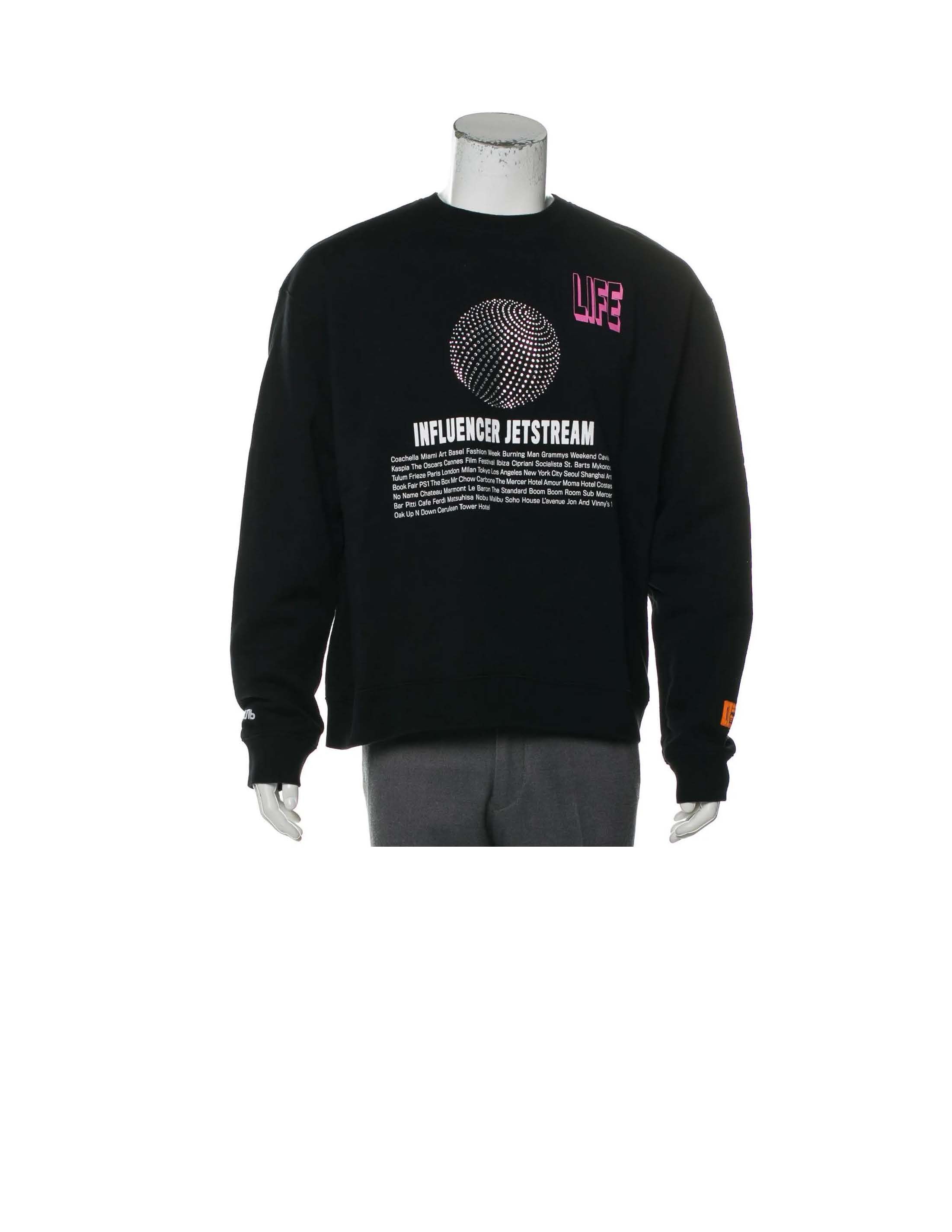 image of Heron Preston Influencer Sweatshirt in Black, Men's (Size Small)