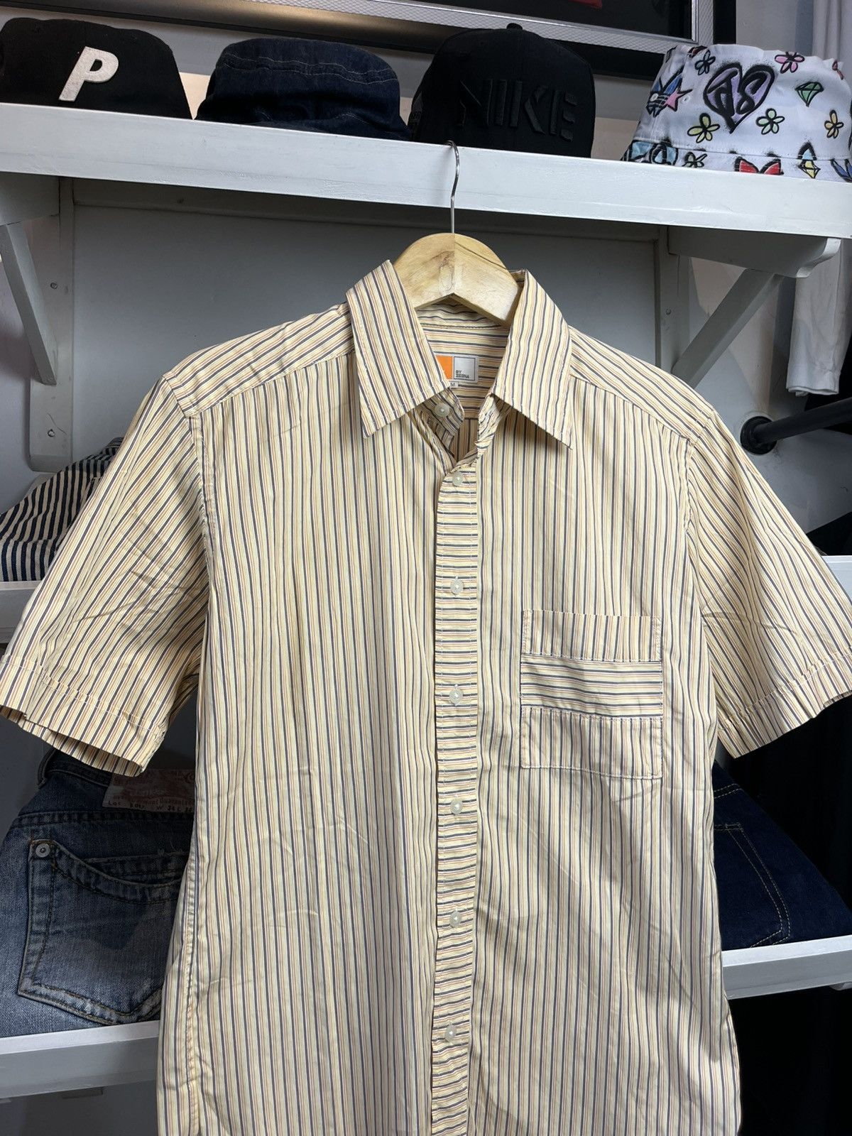 Ermenegildo Zegna Ermenegildo Zegna Striped Shirt Size US L / EU 52-54 / 3 - 2 Thumbnail