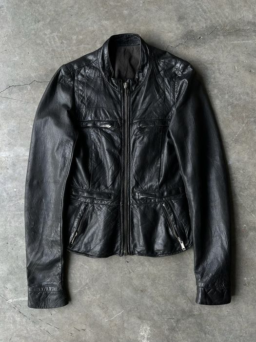 Rick Owens Rick Owens Leather Rider Jacket | Grailed