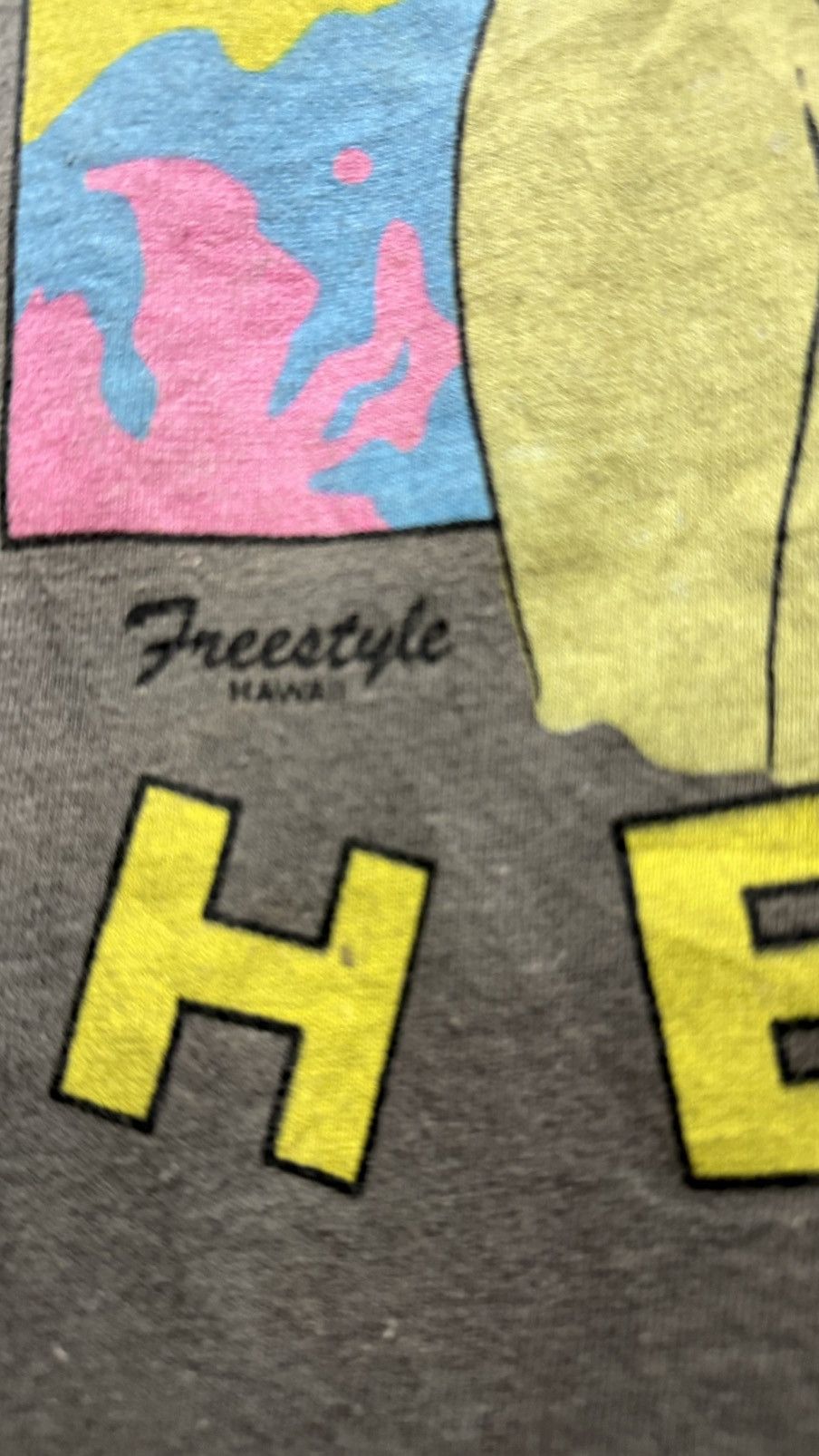 Vintage Vintage 90s Hawaiian Heat Freestyle Nekad Girl Bikini Faded Size US M / EU 48-50 / 2 - 4 Thumbnail
