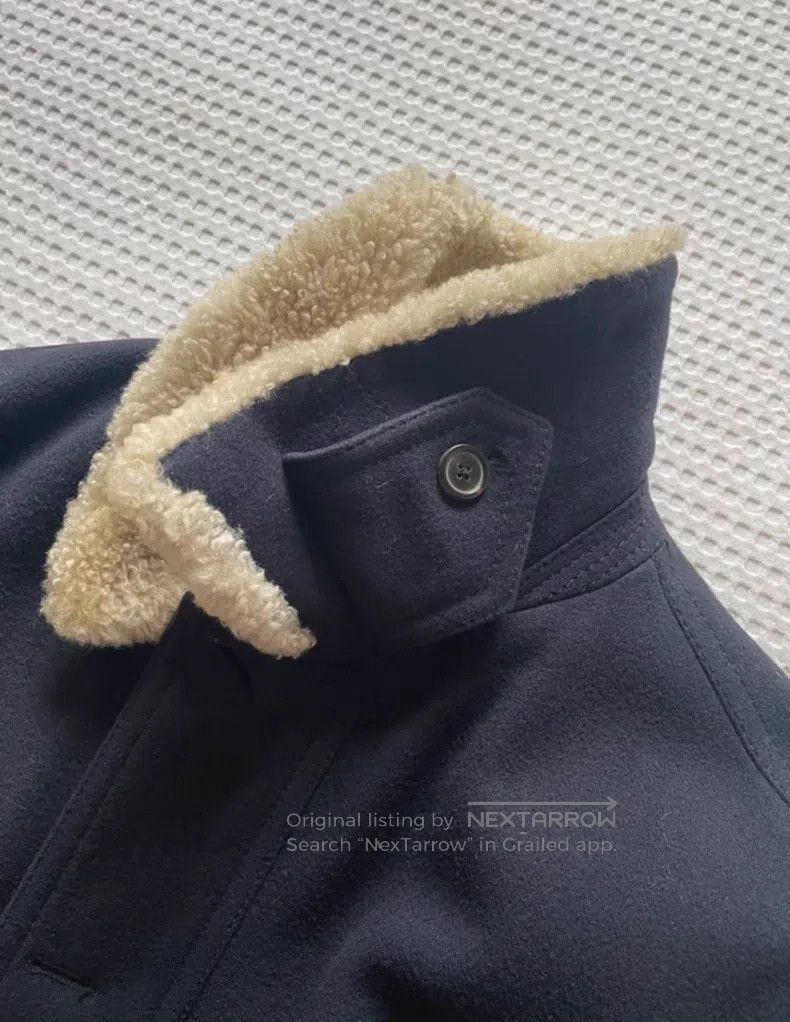Hermes Hermes Pure cashmere coat, fur integrated style Size US L / EU 52-54 / 3 - 5 Thumbnail