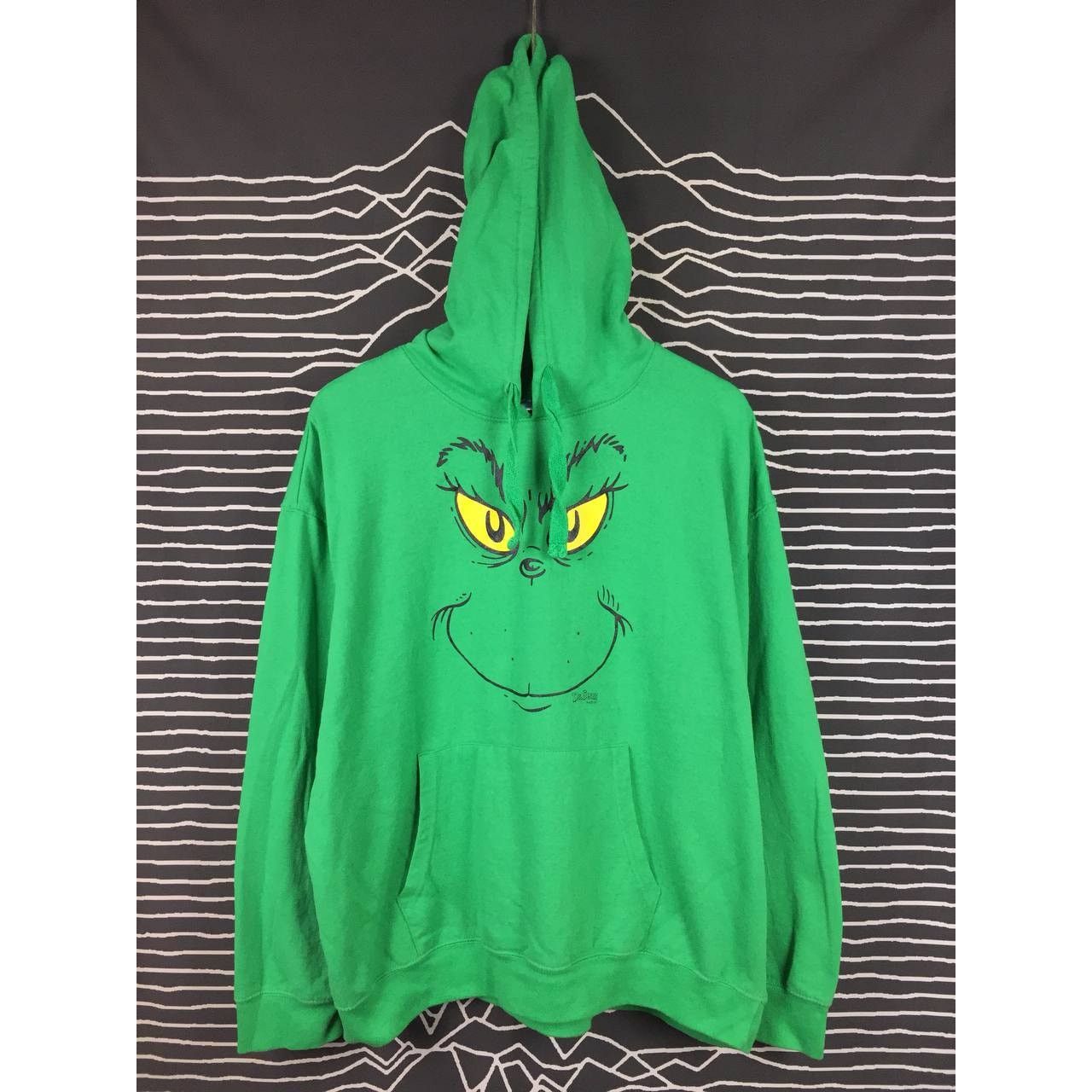 Cartoon Network × Vintage Dr Seuss The Grinch Animated Cartoon Movie Pullover Hoodie Size US XXL / EU 58 / 5 - 3 Thumbnail