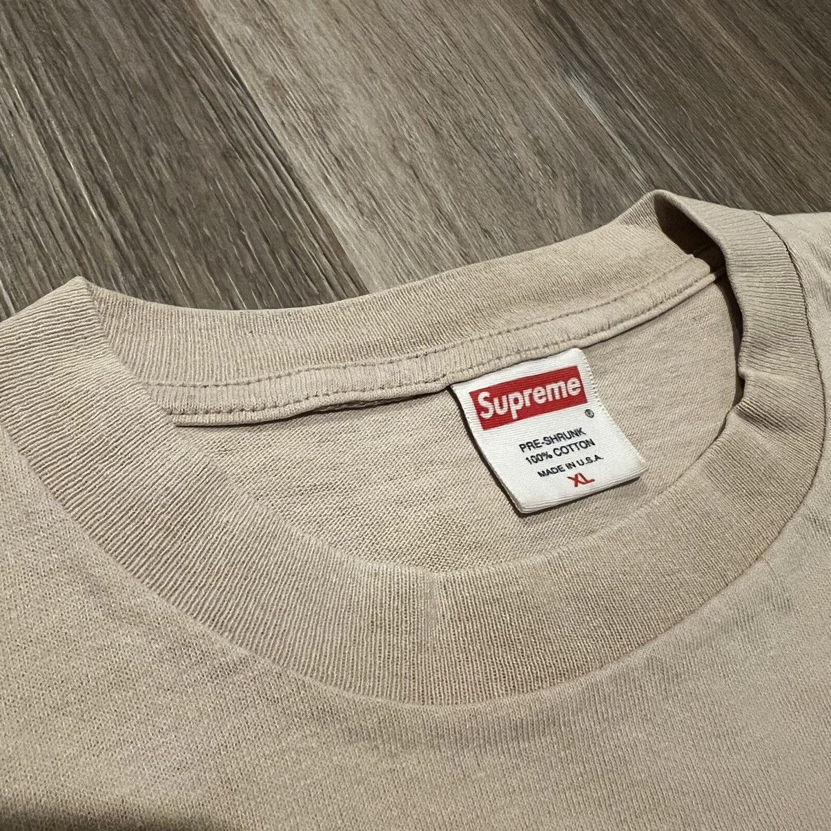 Supreme Supreme Tan Bogo Tan Box logo tee Sand bogo tonal 2003 tee Size US XL / EU 56 / 4 - 11 Thumbnail