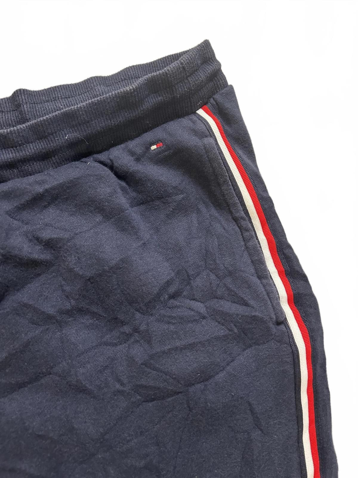 Tommy Hilfiger Tommy Hilfiger Navy Joggers with Red Stripes Size US 34 / EU 50 - 4 Thumbnail