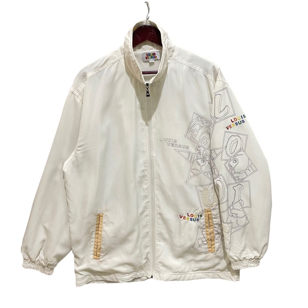 Cartoon Network × Versus × Vintage LOUIS VERSUS Zipper Light Jacket Size US XL / EU 56 / 4 - 1 Thumbnail