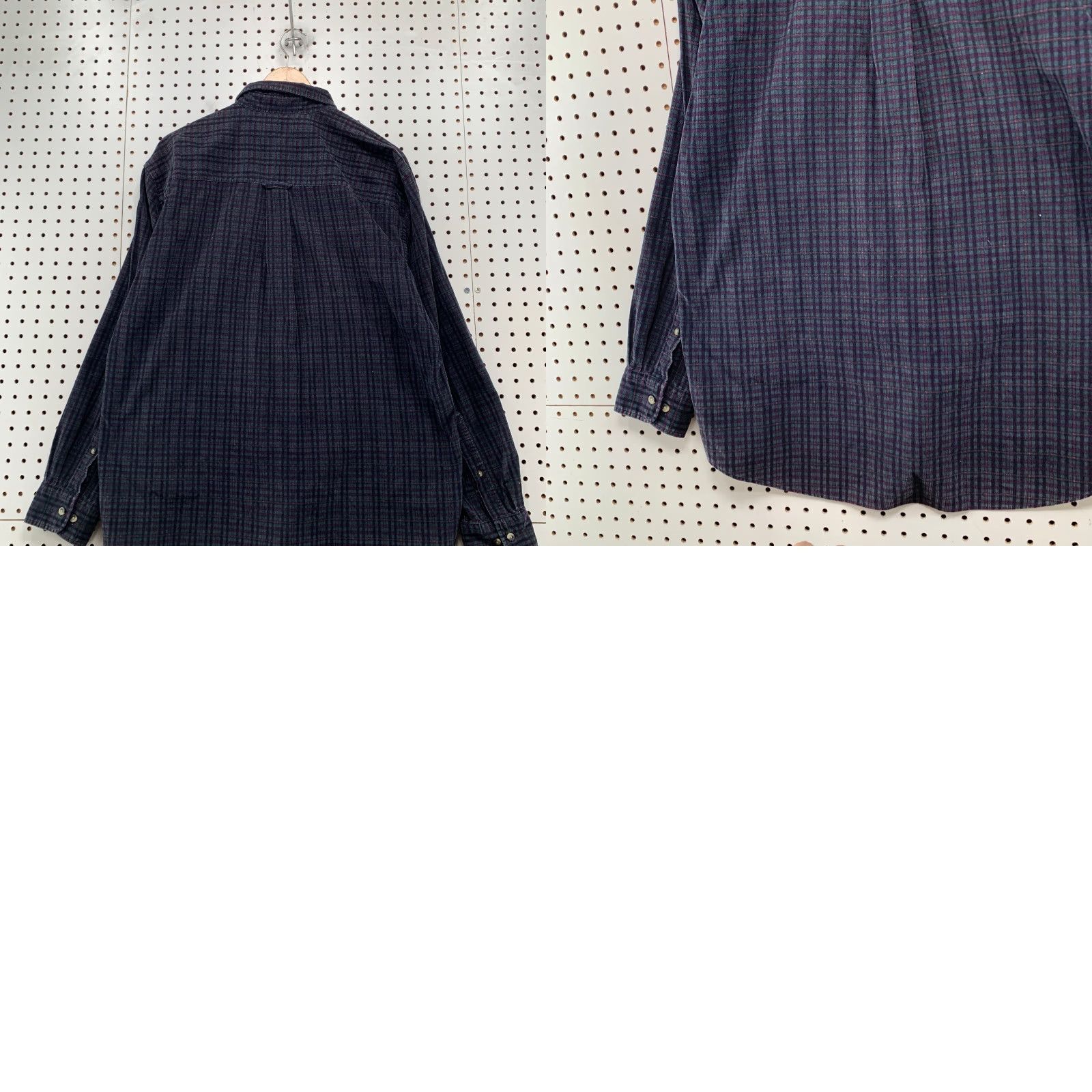Pendleton Pendleton Button Shirt Mens Large Vancouver Green Purple Plaid Textured Size US L / EU 52-54 / 3 - 9 Thumbnail