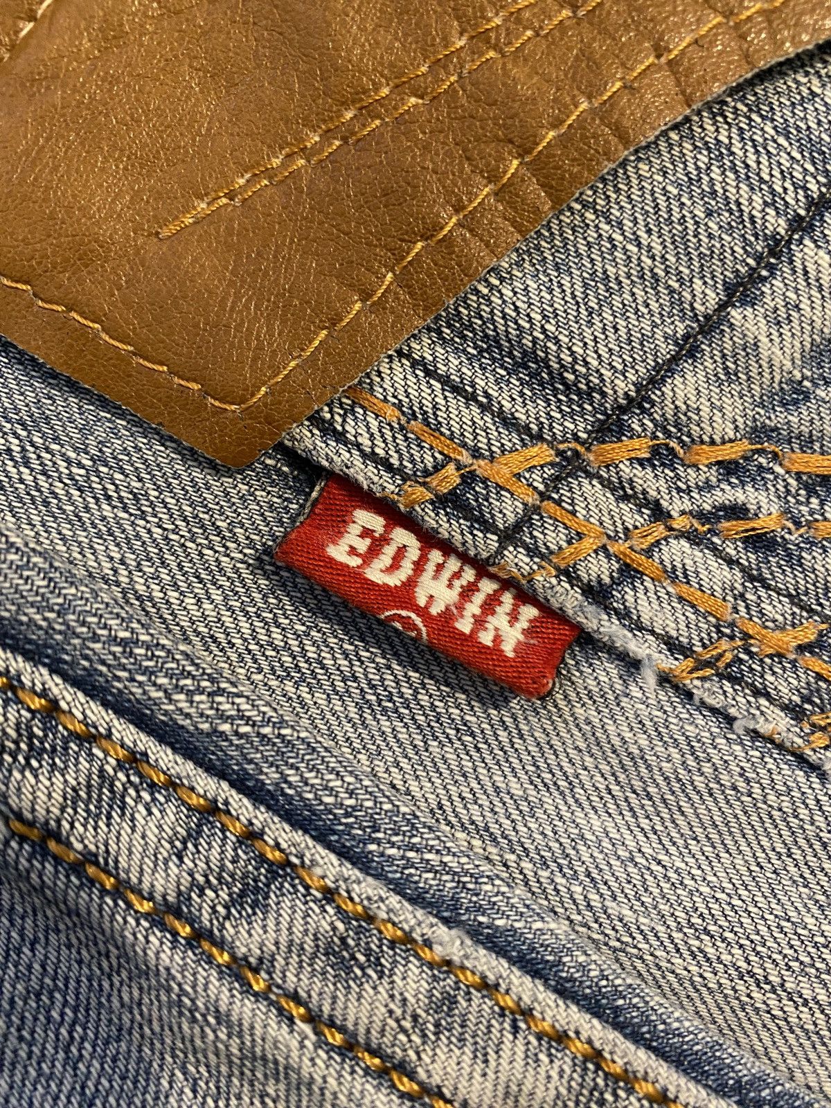 Edwin Edwin XV Flare Japan Washed Denim Vintage Size US 30 / EU 46 - 9 Thumbnail