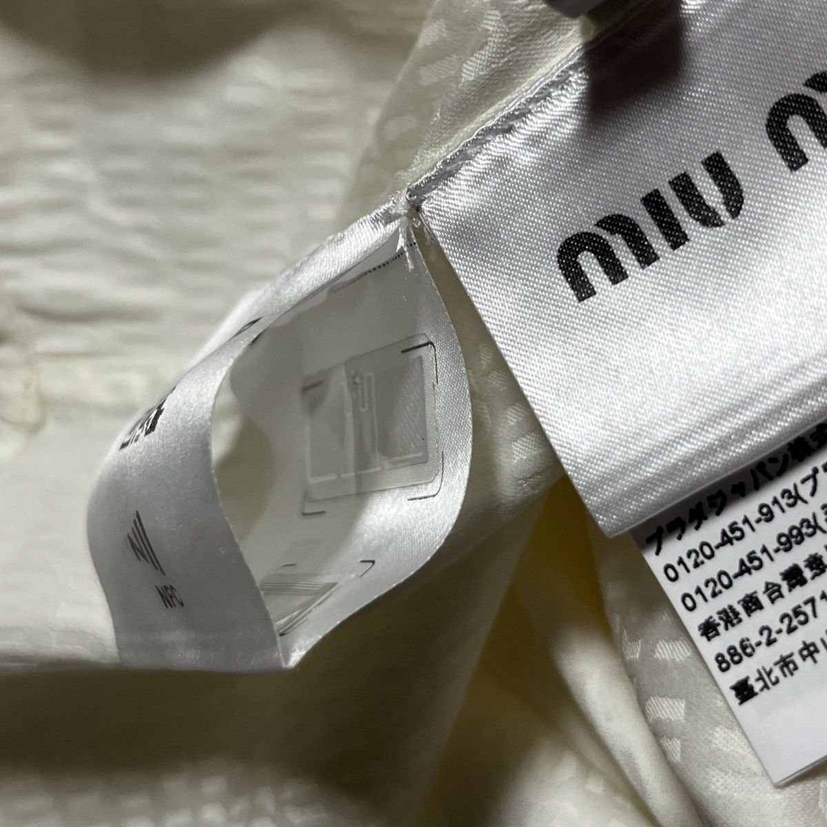 Miu Miu Miu Miu Monogram Button-down Shirt Size US M / EU 48-50 / 2 - 8 Thumbnail