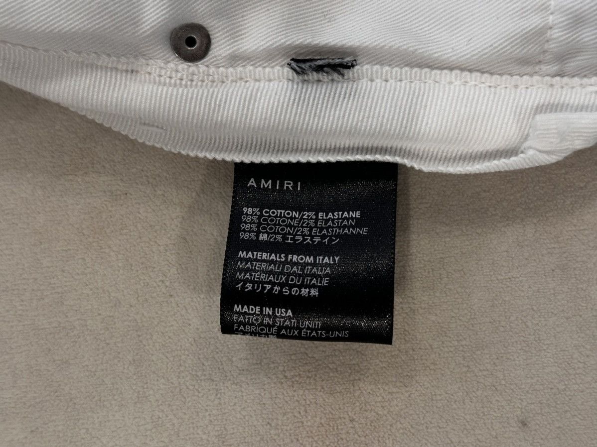 Amiri AMIRI White and black jeans Size US 34 / EU 50 - 9 Thumbnail