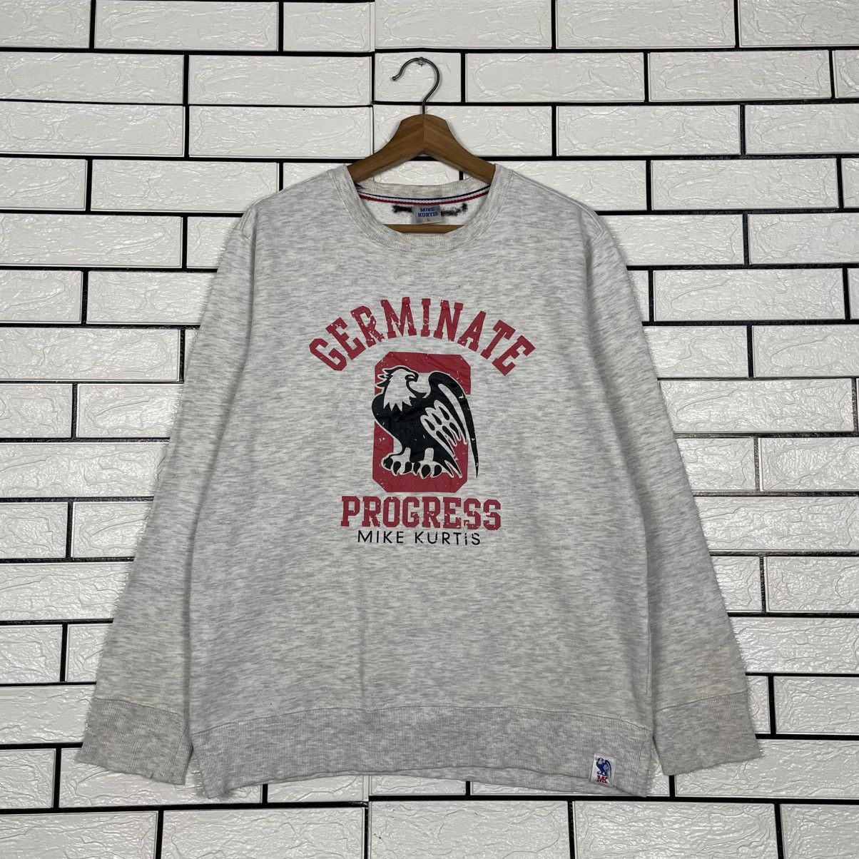 Japanese Brand Mike Kurtis Germinate Progress Sweatshirt Size US M / EU 48-50 / 2 - 1 Thumbnail