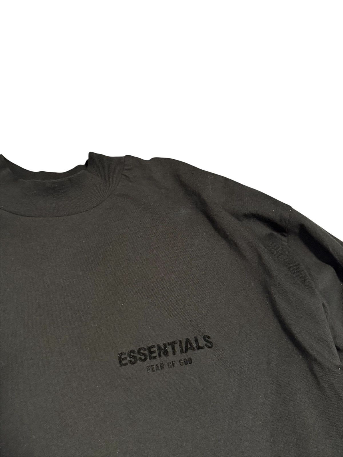 Fear of God 🔥 Essentials x Fear Of God Long Sleeve T-Shirt Limo Black Size US L / EU 52-54 / 3 - 12 Thumbnail