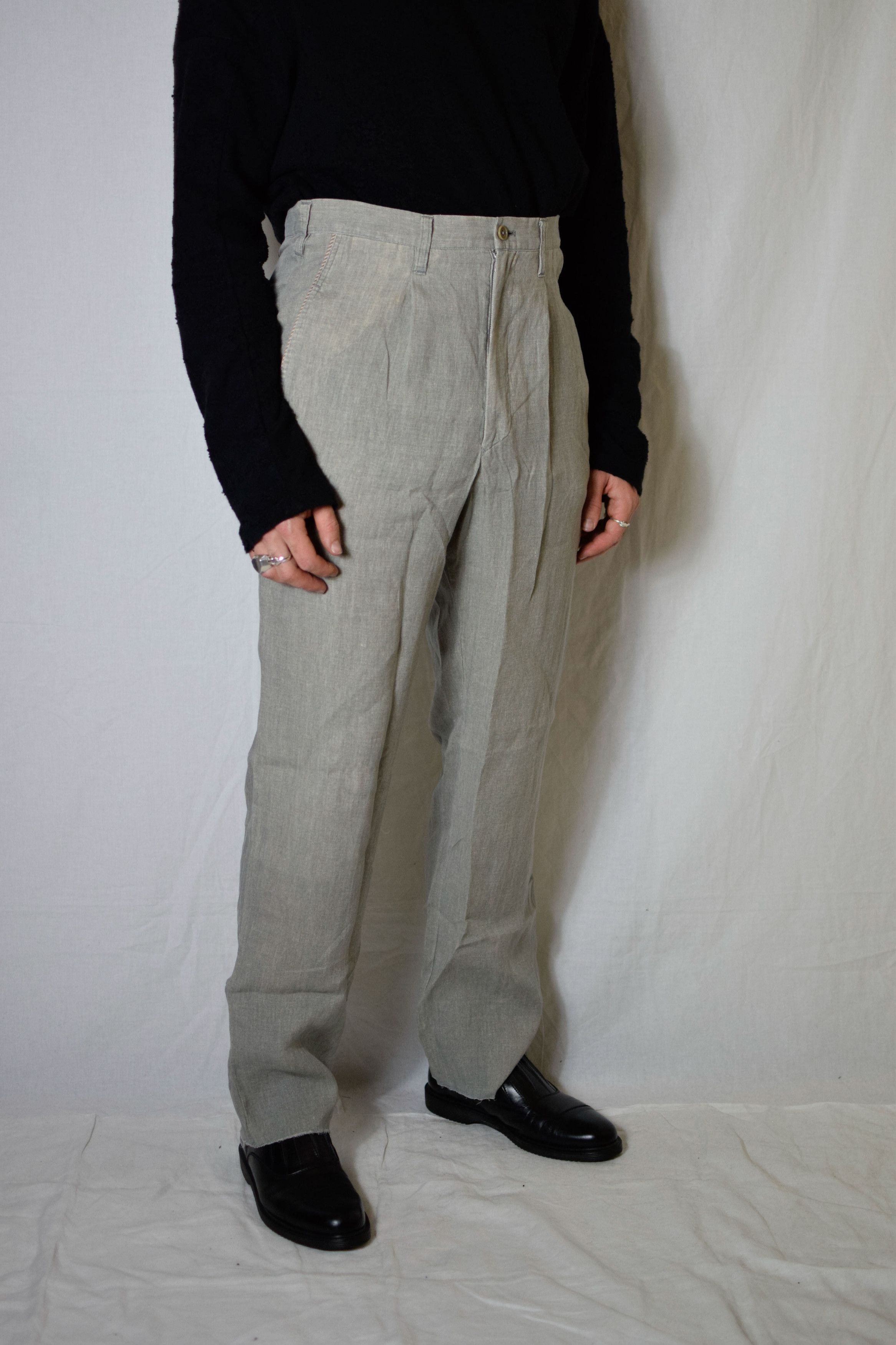 Yohji Yamamoto YYPH SS10 Linen Pants - HJ-P29-324 Size US 32 / EU 48 - 1 Thumbnail