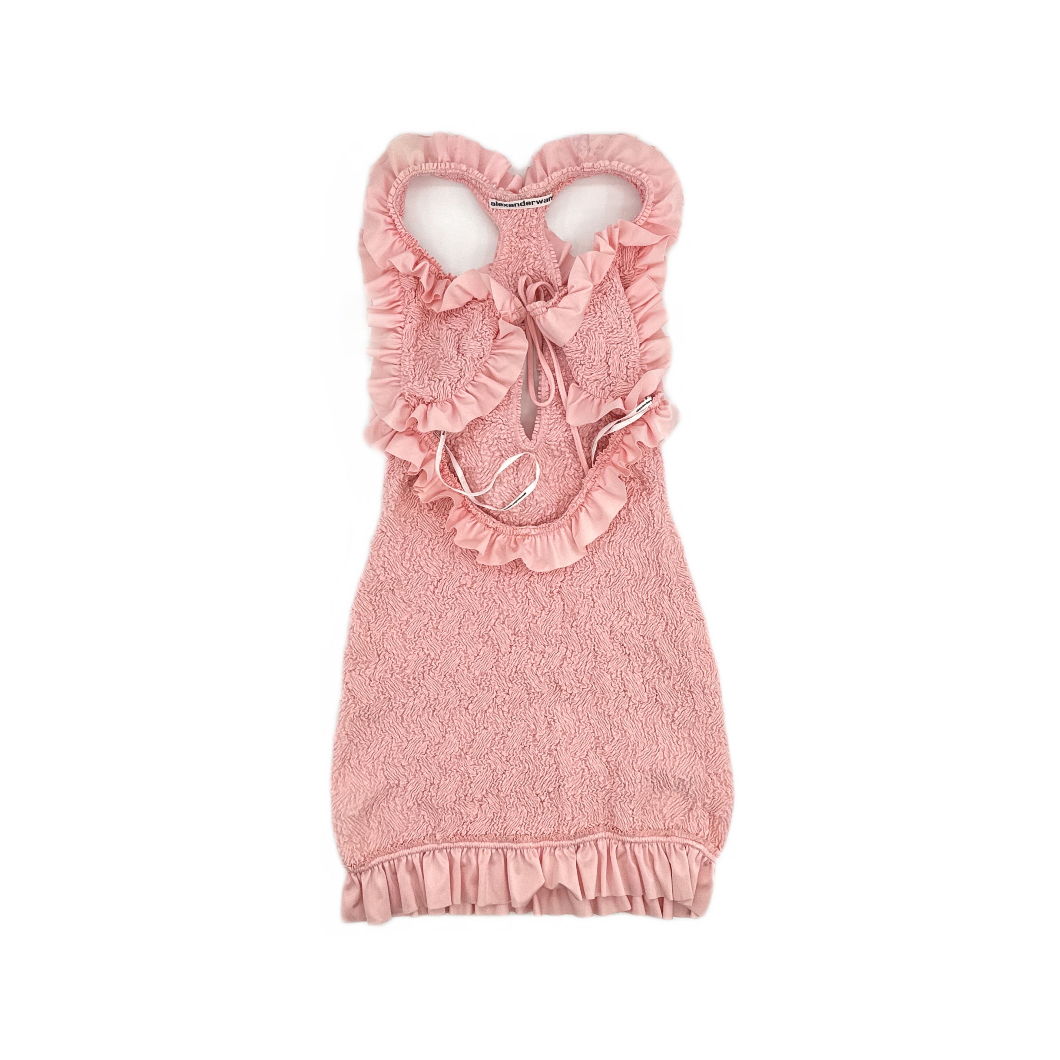 Alexander Wang Alexander Wang Ruffled Mini Dress Size S Size S / US 4 / IT 40 - 1 Thumbnail