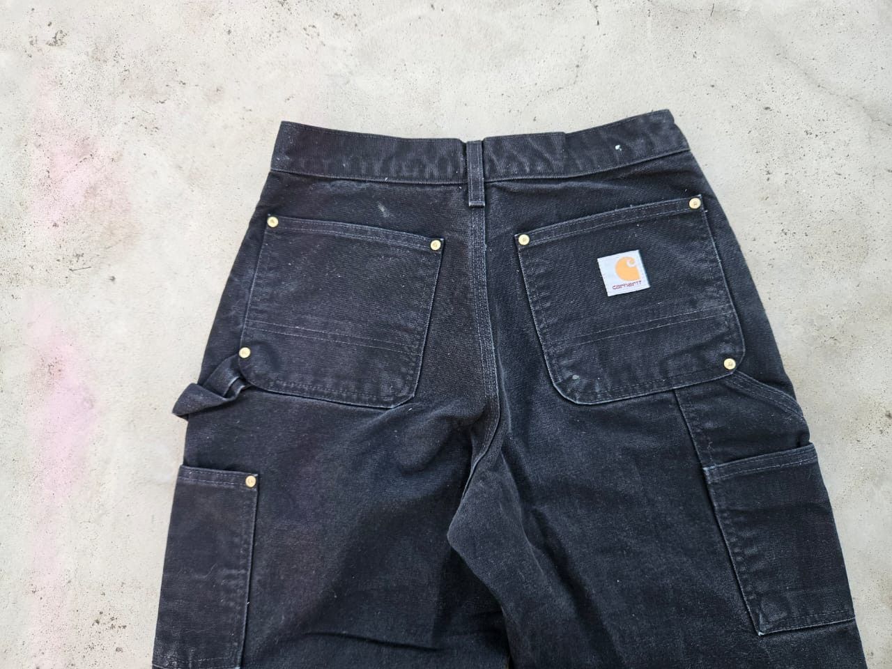 Carhartt vintage Carhartt double knee B01 BLK 28×30 Size US 28 / EU 44 - 6 Thumbnail