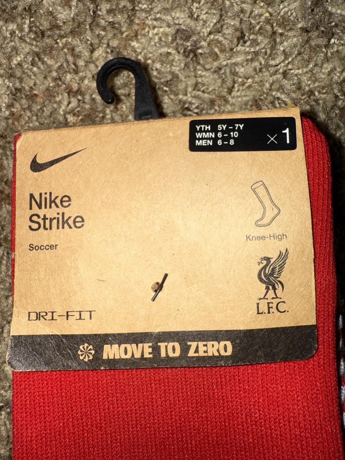 Nike Nike 2023-24 Liverpool Home Strike Knee-High Socks [COPY] Size ONE SIZE - 5 Thumbnail