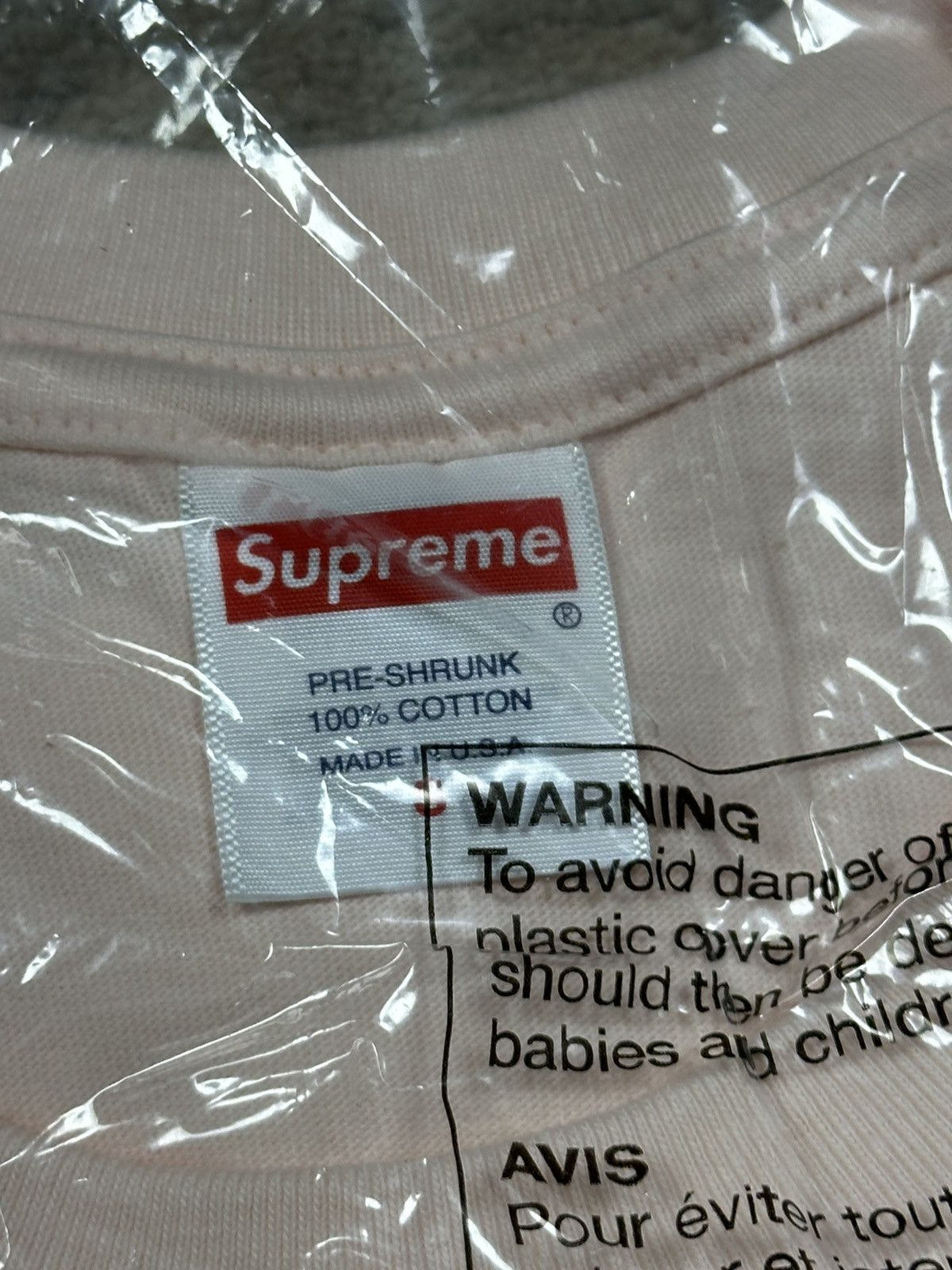 Supreme Supreme Warm Up Tee - Pale Pink - S - FW23 Size US S / EU 44-46 / 1 - 5 Thumbnail