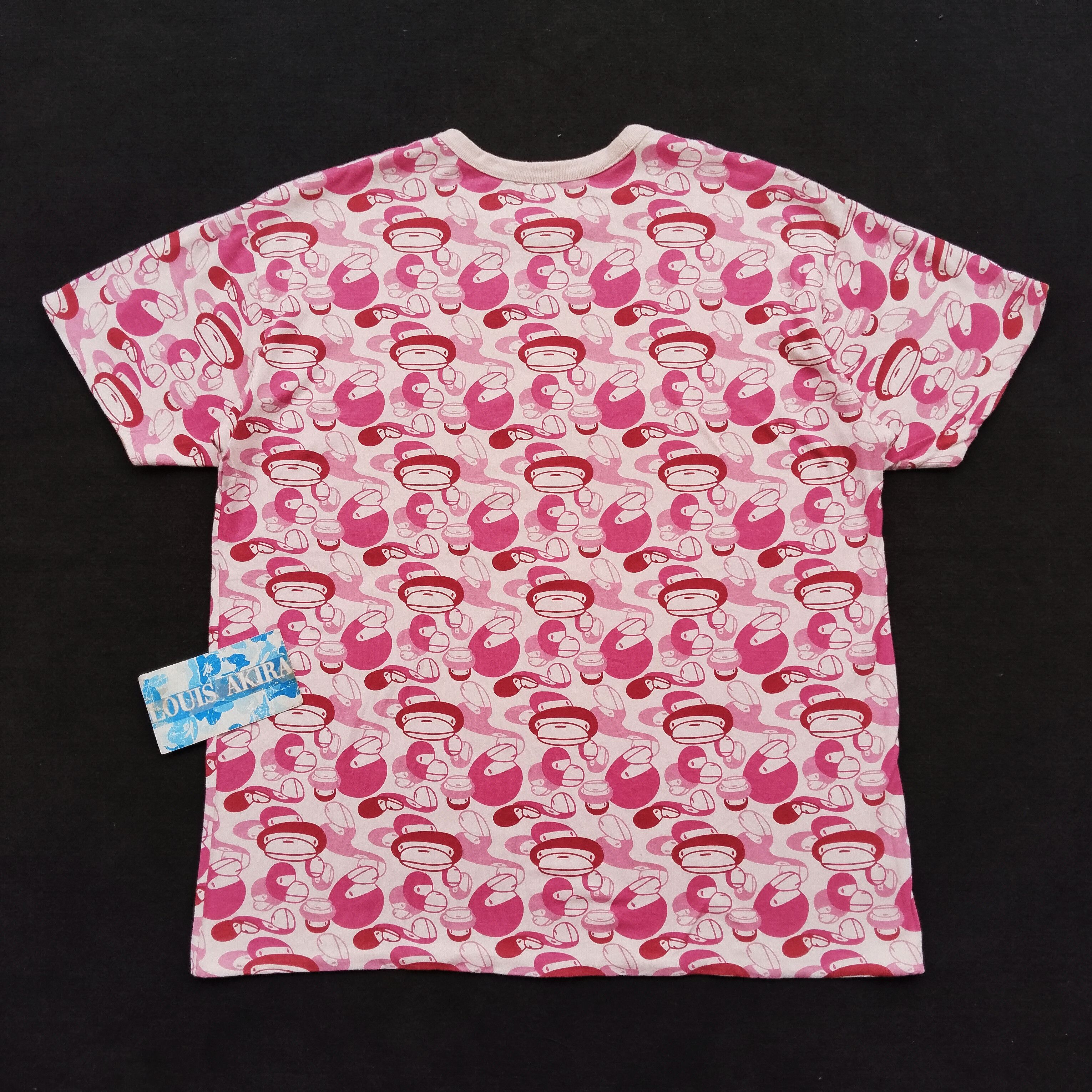 Bape 2007 Baby Milo Reversible Tee Size US XL / EU 56 / 4 - 4 Thumbnail