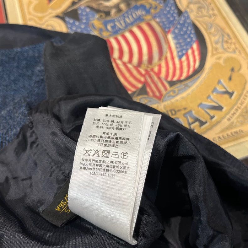RRL Ralph Lauren RRL Ralph Lauren Old style Italian made wool vest Size US S / EU 44-46 / 1 - 7 Thumbnail