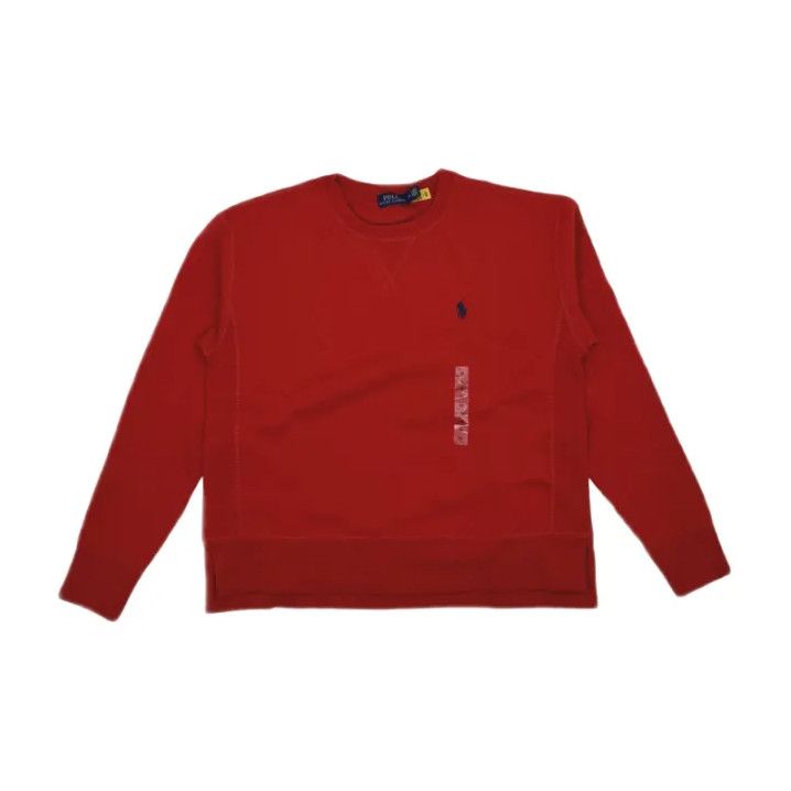 Polo Ralph Lauren Polo Ralph Lauren Solid Crewneck Sweatshirt Size US S / EU 44-46 / 1 - 1 Thumbnail