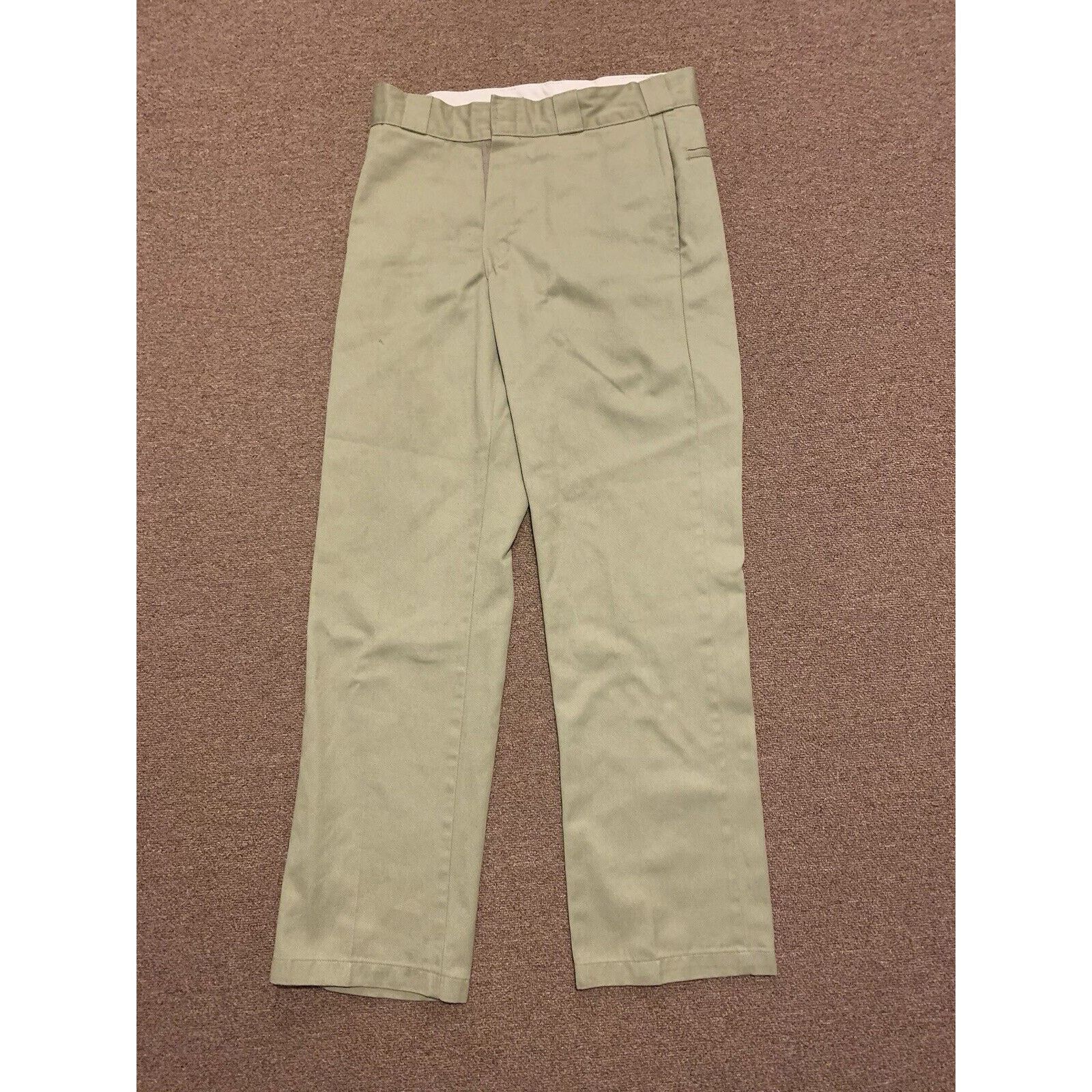 Dickies Dickies 874 Pants Men 30x32 Original Fit Tan Flat Work Pants Size US 30 / EU 46 - 1 Thumbnail