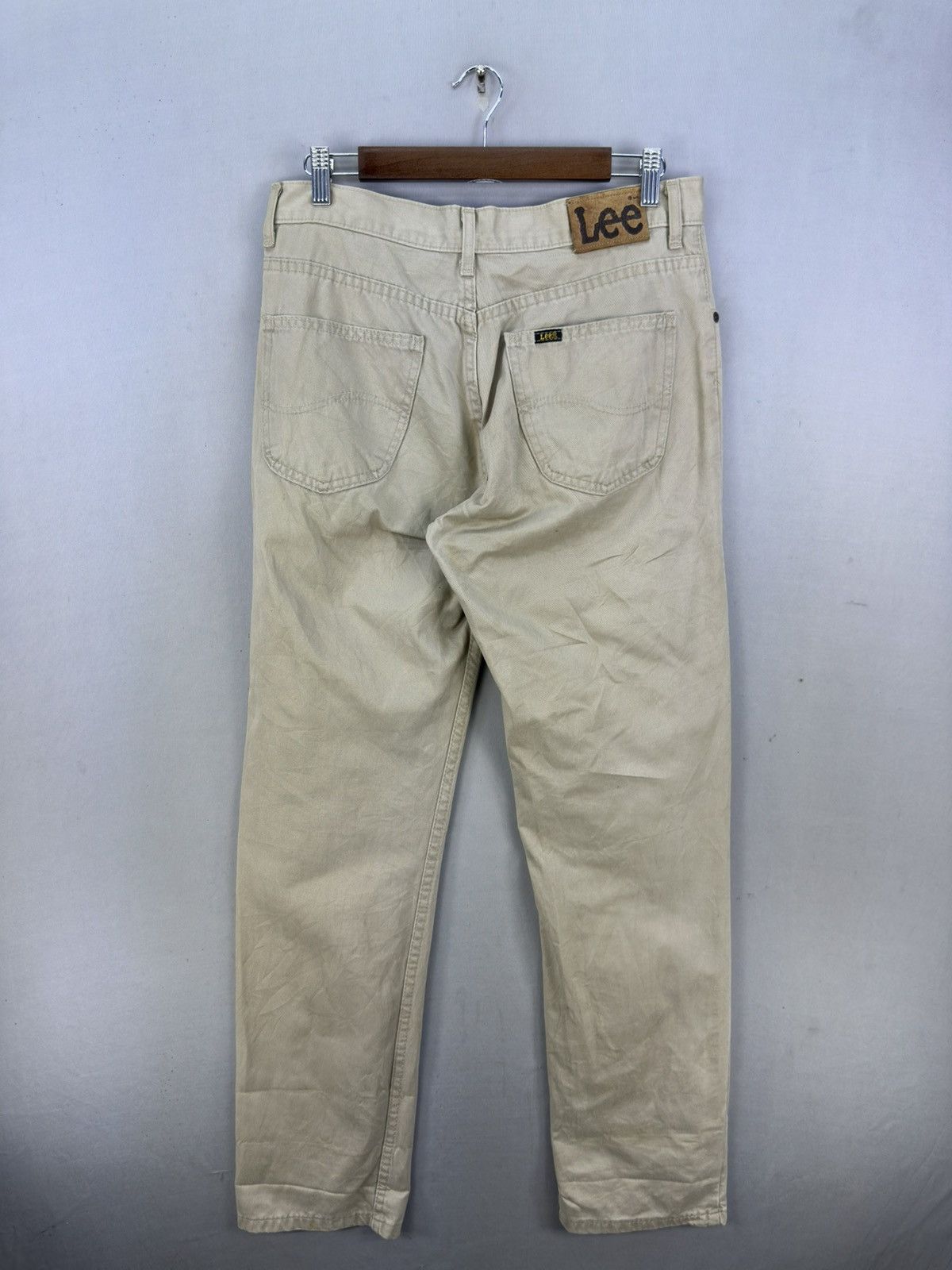 Lee Vintage 90’s Lee Khaki Trouser Pants Size US 33 - 5 Thumbnail