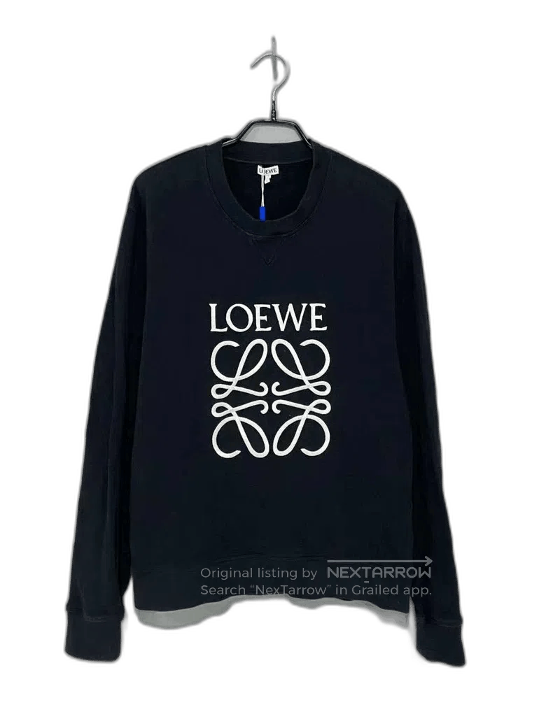 Loewe Embroidered Logo Sweatshirt LOEWE / Loewe. Size US L / EU 52-54 / 3 - 1 Thumbnail