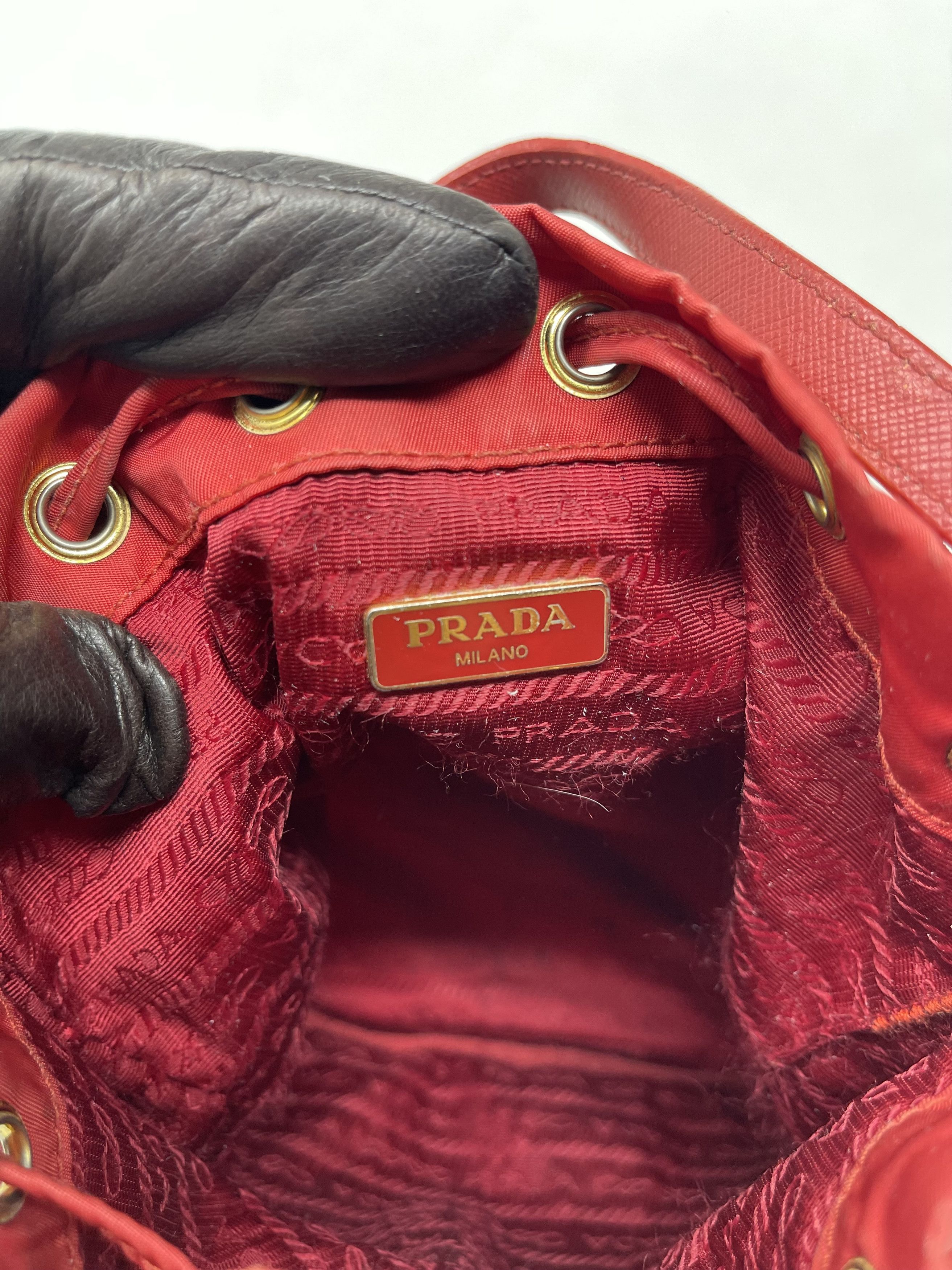Prada Prada Tessuto Re-Nylon Duet Bucket Bag Size ONE SIZE - 11 Thumbnail