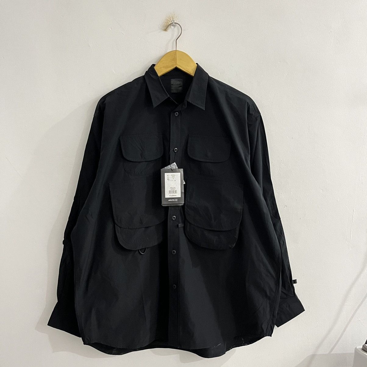 Japanese Brand Globeride Nylon Multipocket Outdoor Button Up Shirt Size US M / EU 48-50 / 2 - 1 Thumbnail
