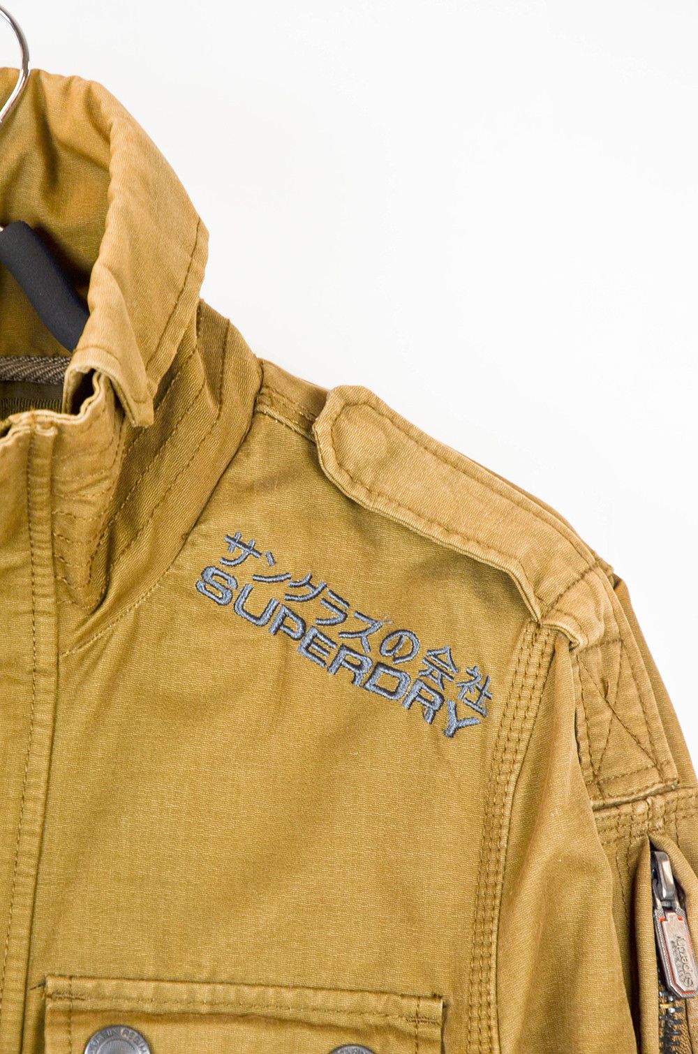 Superdry Superdry Blackwatch Military Cotton Jacket – Khaki – Size M Size US M / EU 48-50 / 2 - 9 Thumbnail