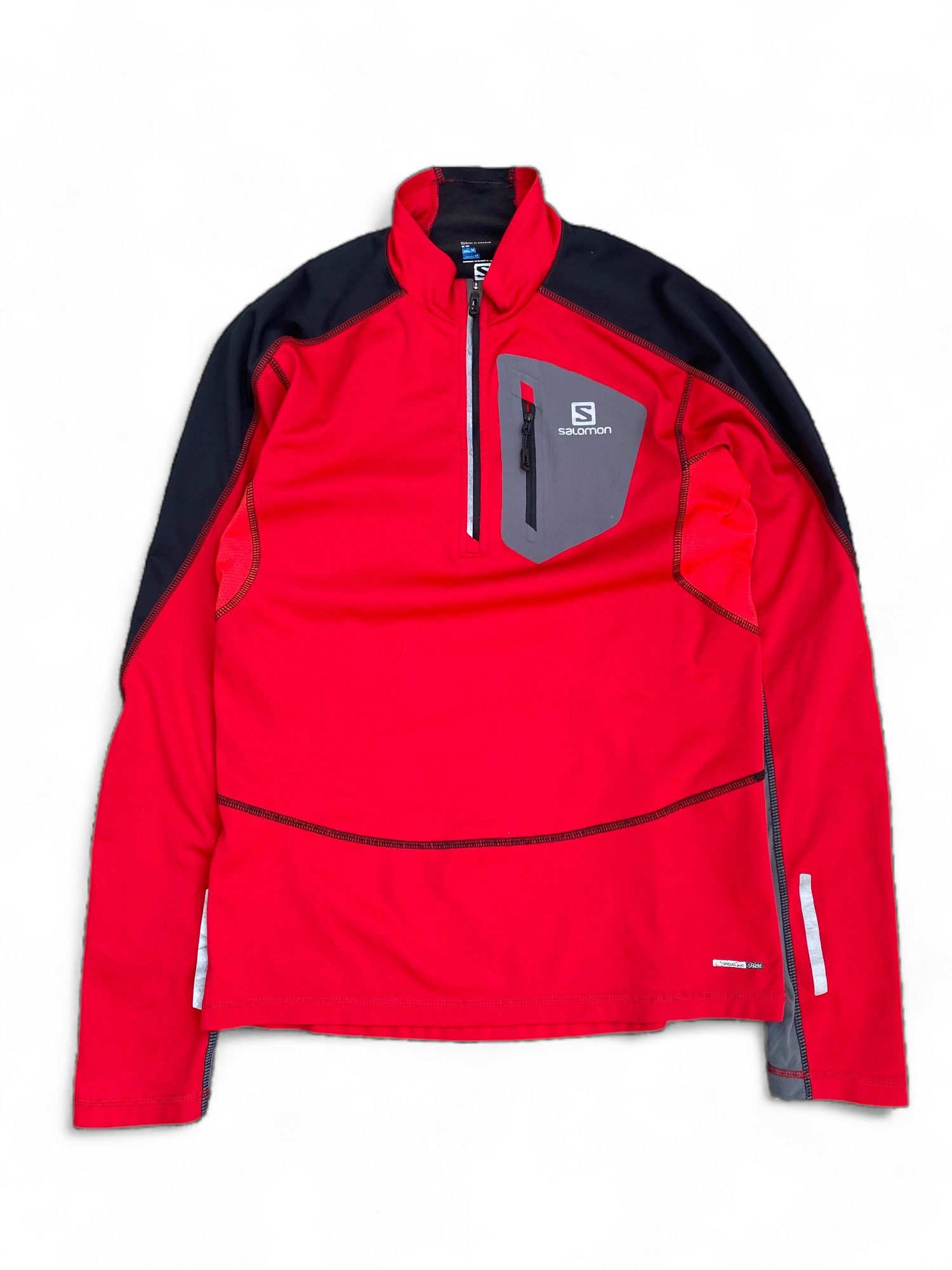 Salomon × Vintage Salomon Tech Advance Skin Pocket Longsleeve Size US M / EU 48-50 / 2 - 1 Thumbnail