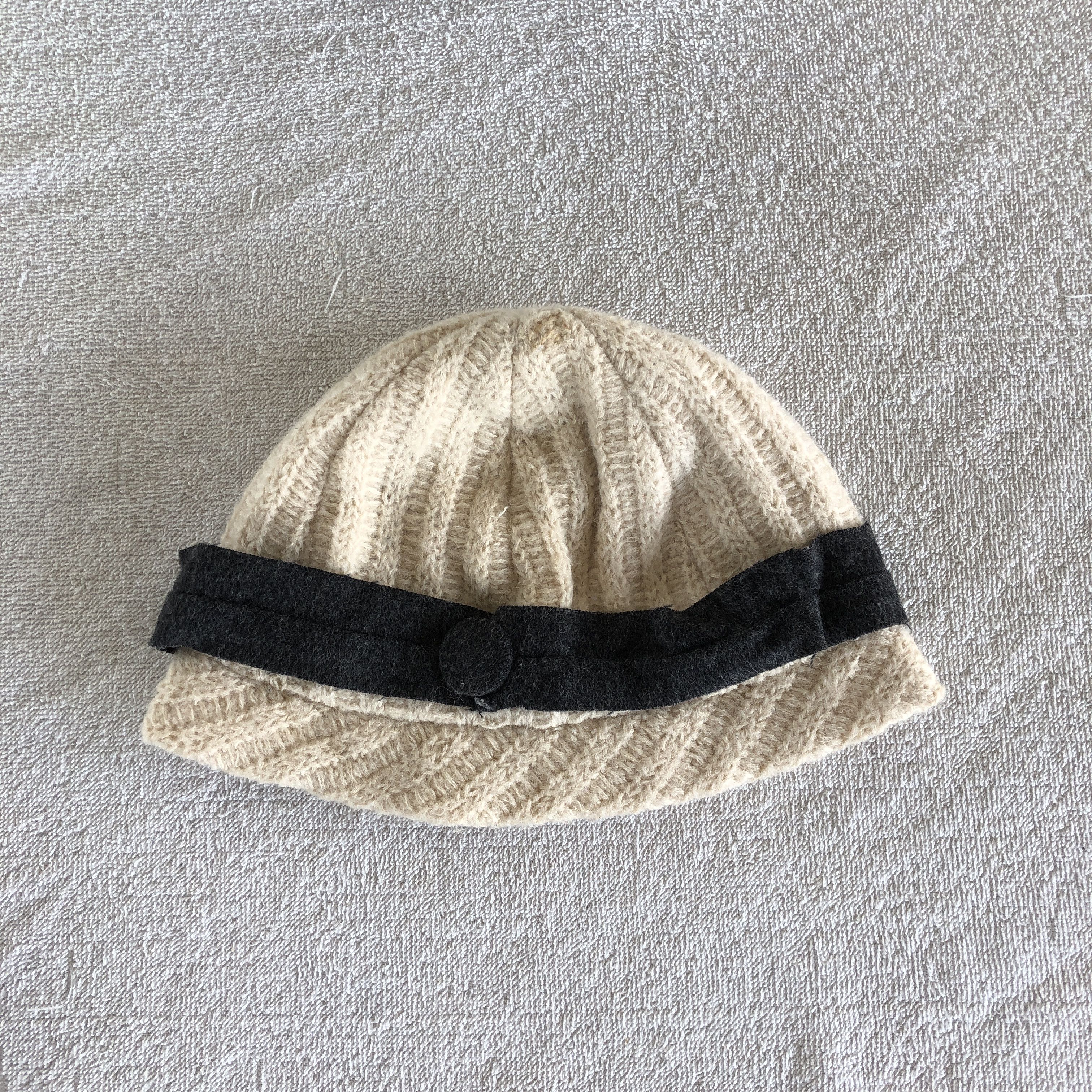 Vintage Vintage 90s Gi n Gi Beanie Italia Cable Knit Snow Caps Hats Size ONE SIZE - 5 Thumbnail