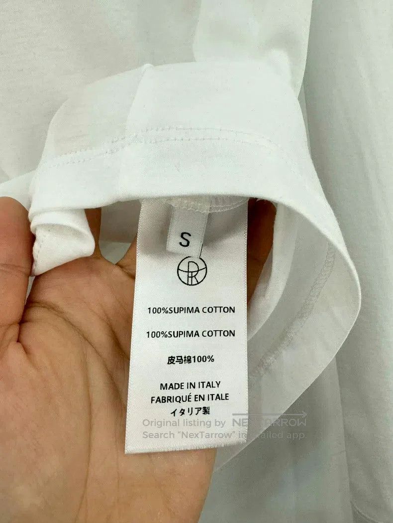 The Row The Row White Pure Cotton Long Sleeve Size S / US 4 / IT 40 - 5 Thumbnail