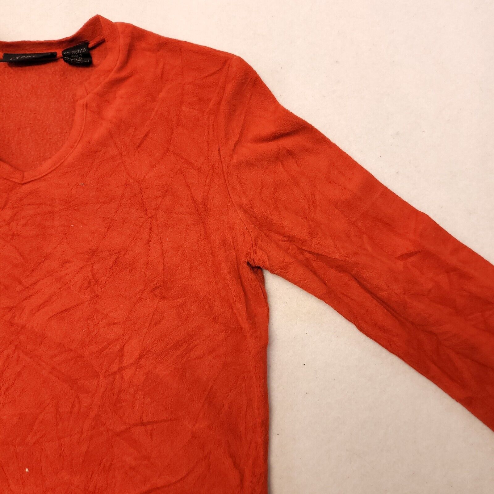 Express Express Casual Pullover T Shirt Womens Size Extra Small Red Size XS / US 0-2 / IT 36-38 - 5 Thumbnail