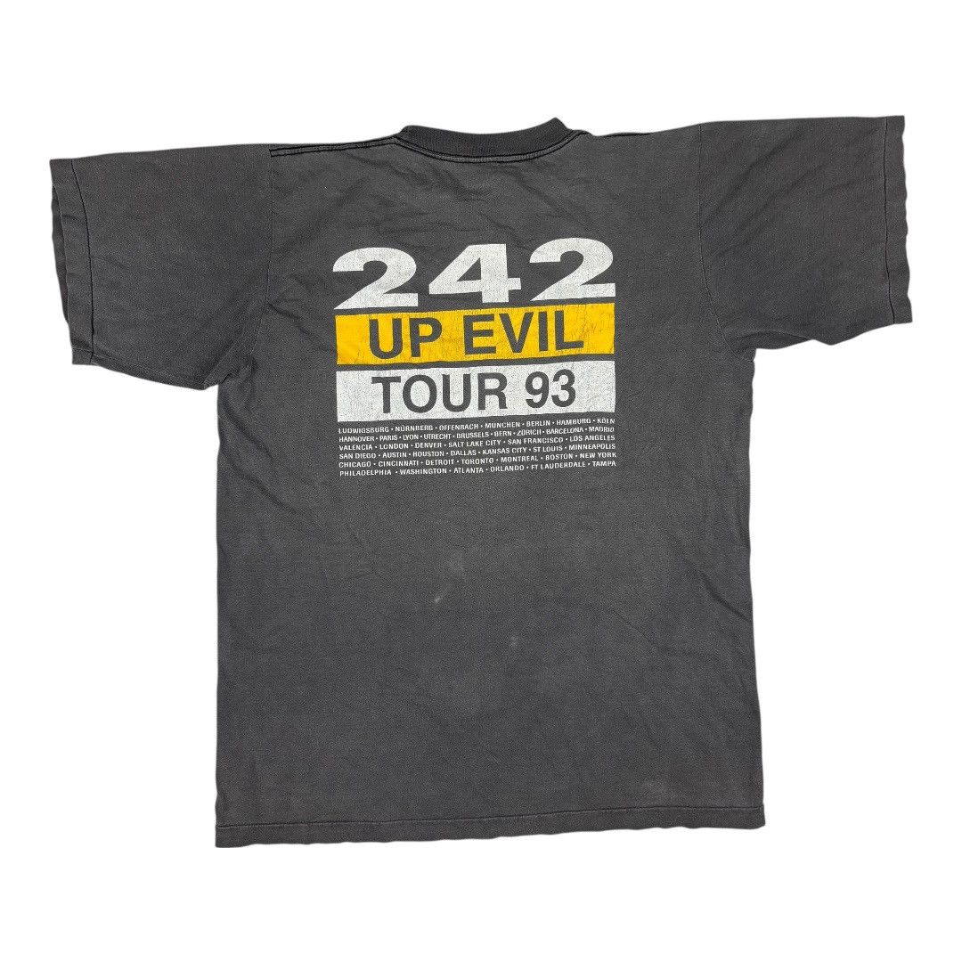 Band Tees Original vintage Front 242 – Up Evil Tour 1993 Size US XL / EU 56 / 4 - 2 Thumbnail