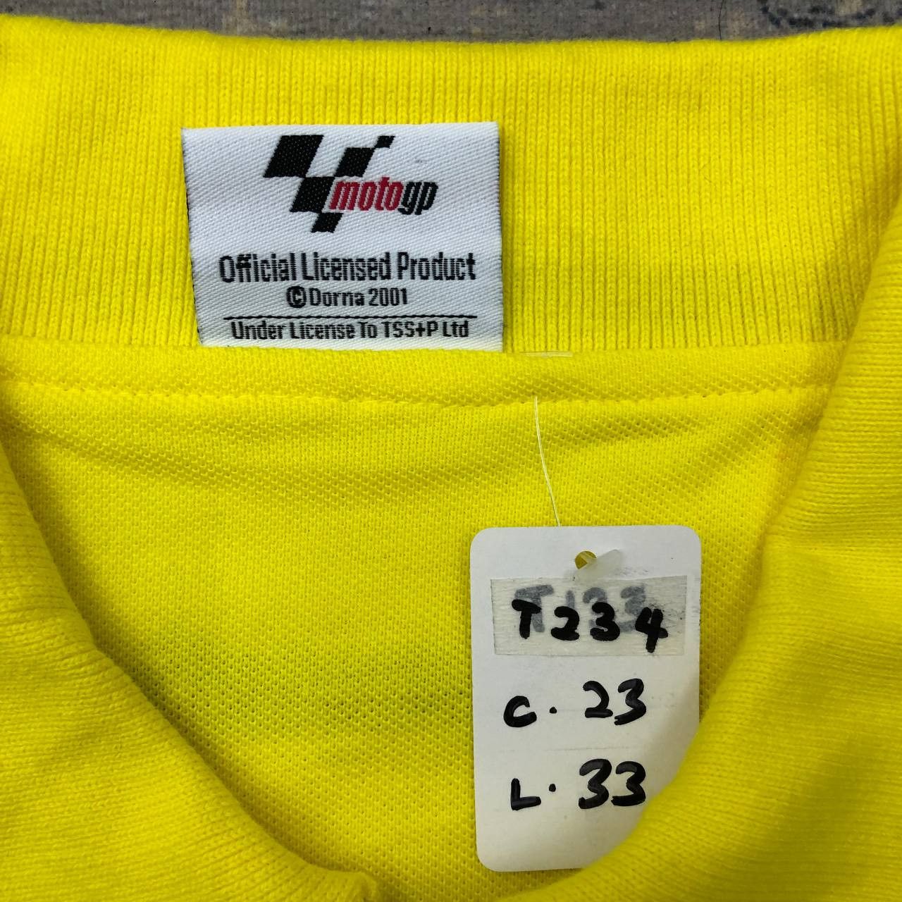 Vintage T234 VTG 2001 MOTOGP OFFICIAL POLO SHIRTS Size US XL / EU 56 / 4 - 5 Thumbnail