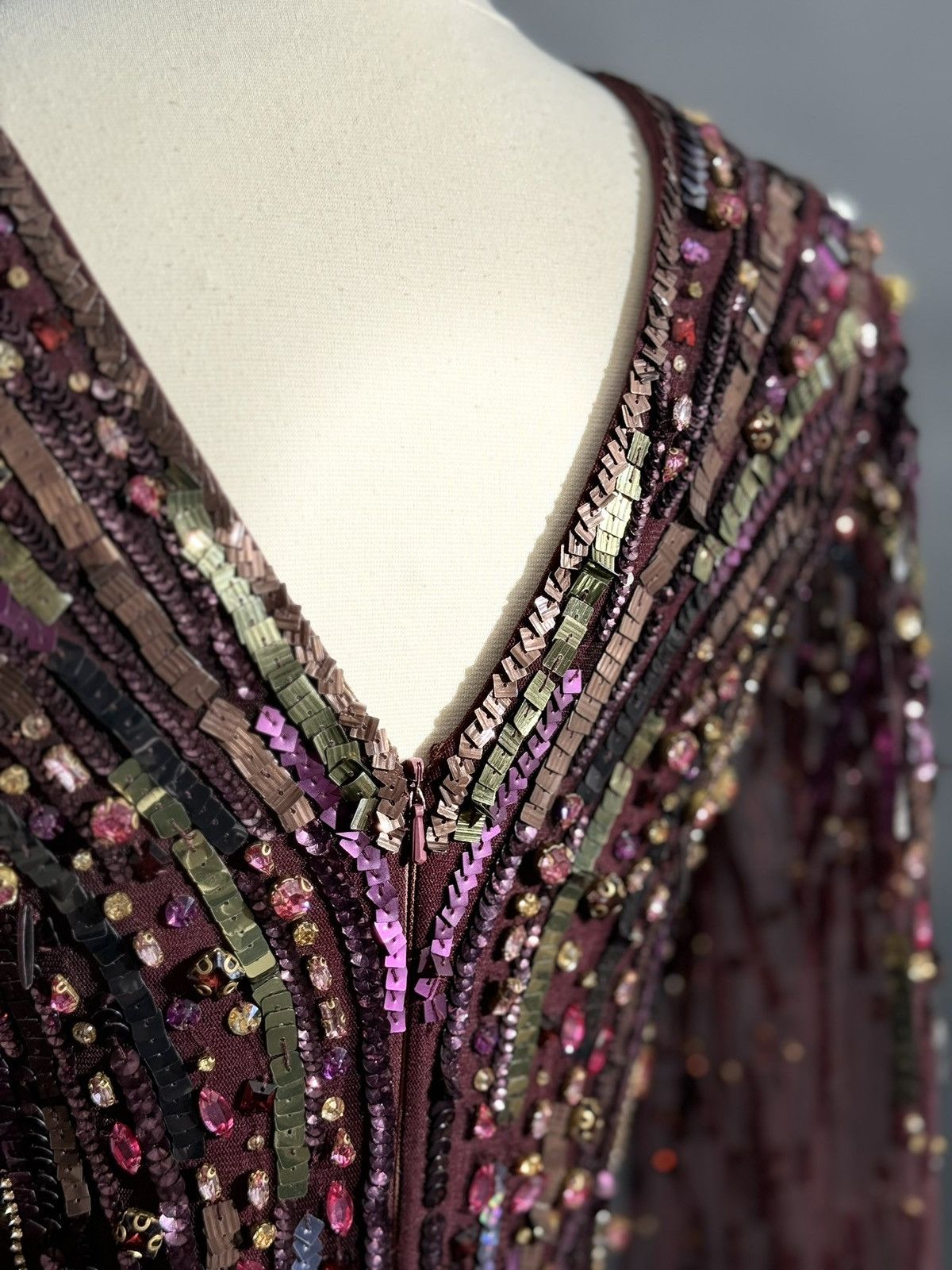 Jenny Packham Brand New US 14 JENNY PACKHAM Evening Gown Size XL / US 12-14 / IT 48-50 - 8 Thumbnail