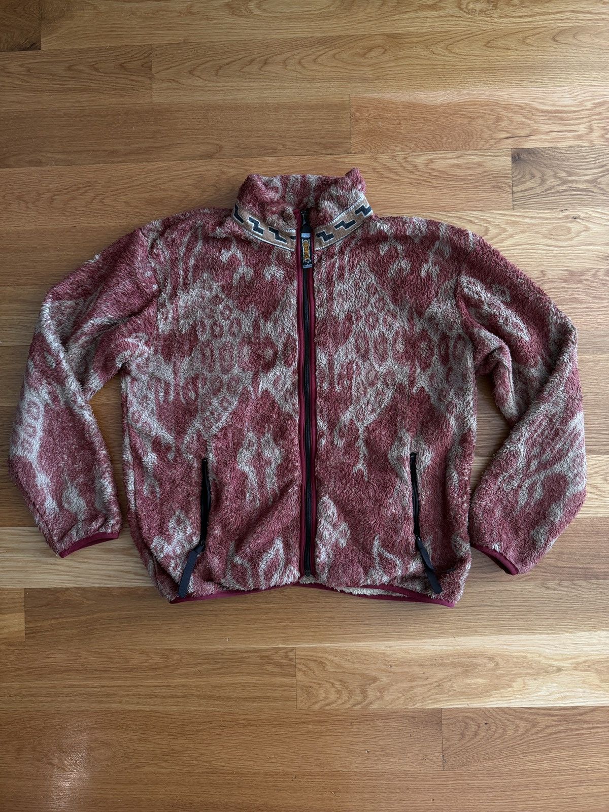 Kapital KAPITAL Damask Printed Fleece Jacket Size US L / EU 52-54 / 3 - 1 Thumbnail