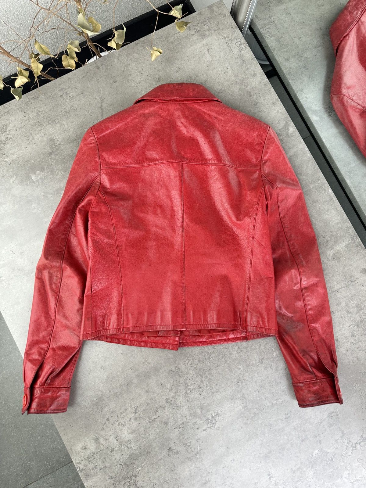 Japanese Brand Vintage Leather Jacket Size S / US 4 / IT 40 - 12 Thumbnail