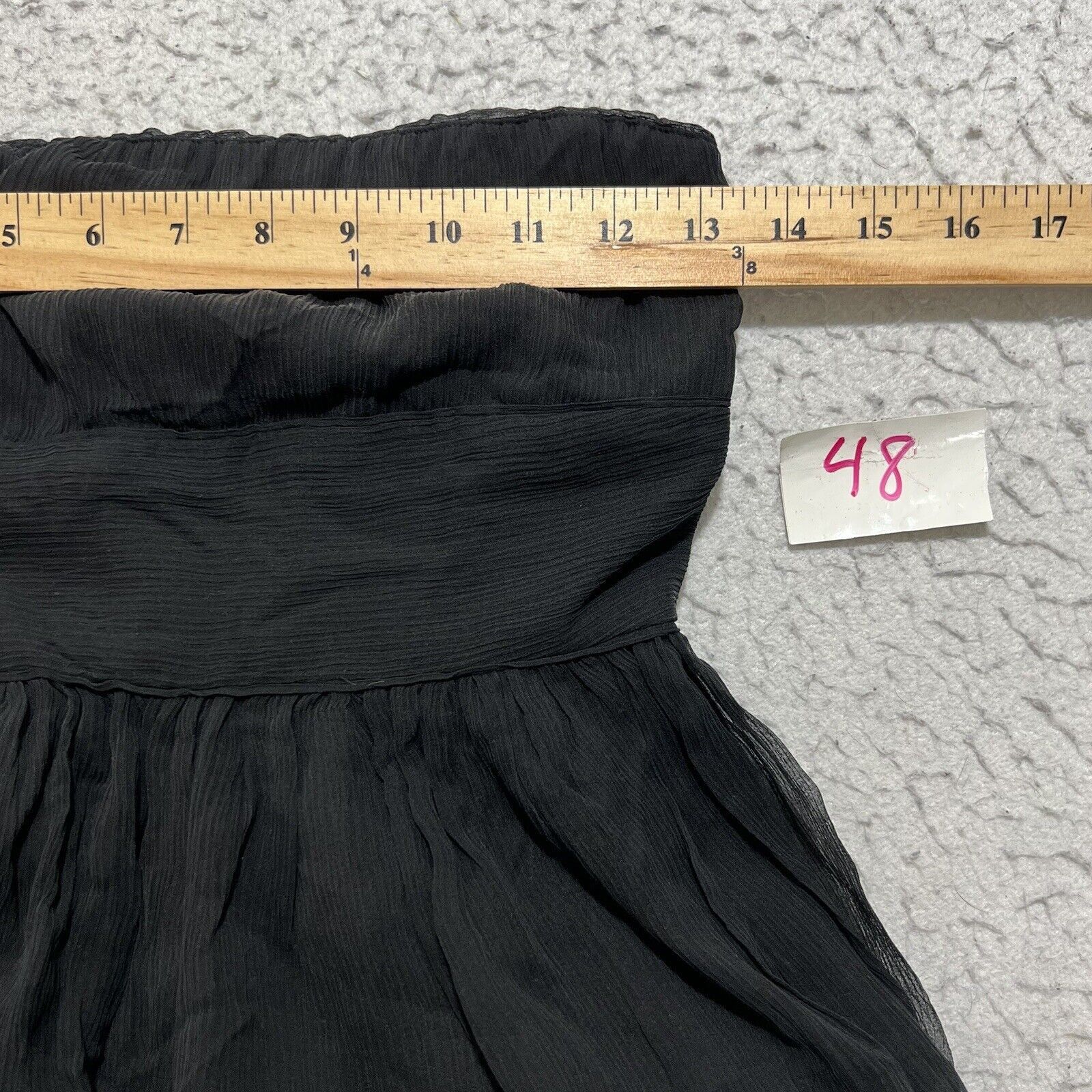 J.Crew J. Crew Emily Silk Chiffon Cocktail Dress Lined Sleeveless Size XS / US 0-2 / IT 36-38 - 5 Thumbnail