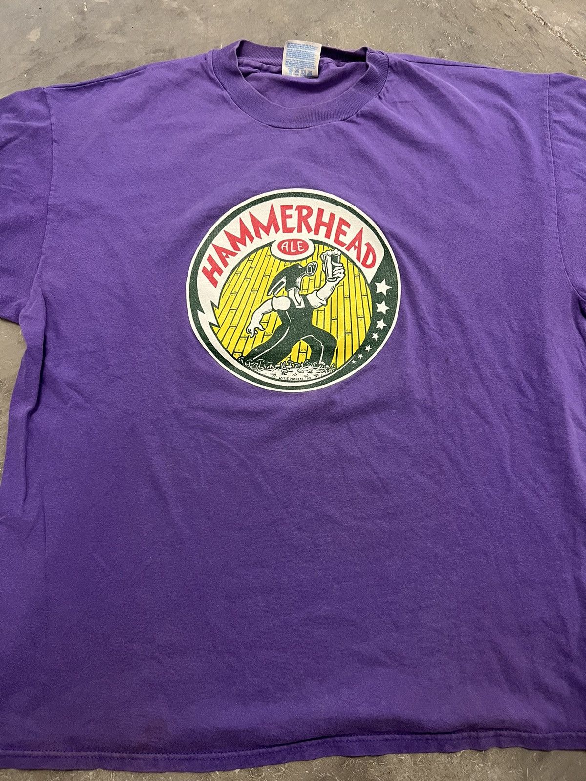 Vintage Vintage Hammerhead Ale beer tee Size US XL / EU 56 / 4 - 1 Thumbnail