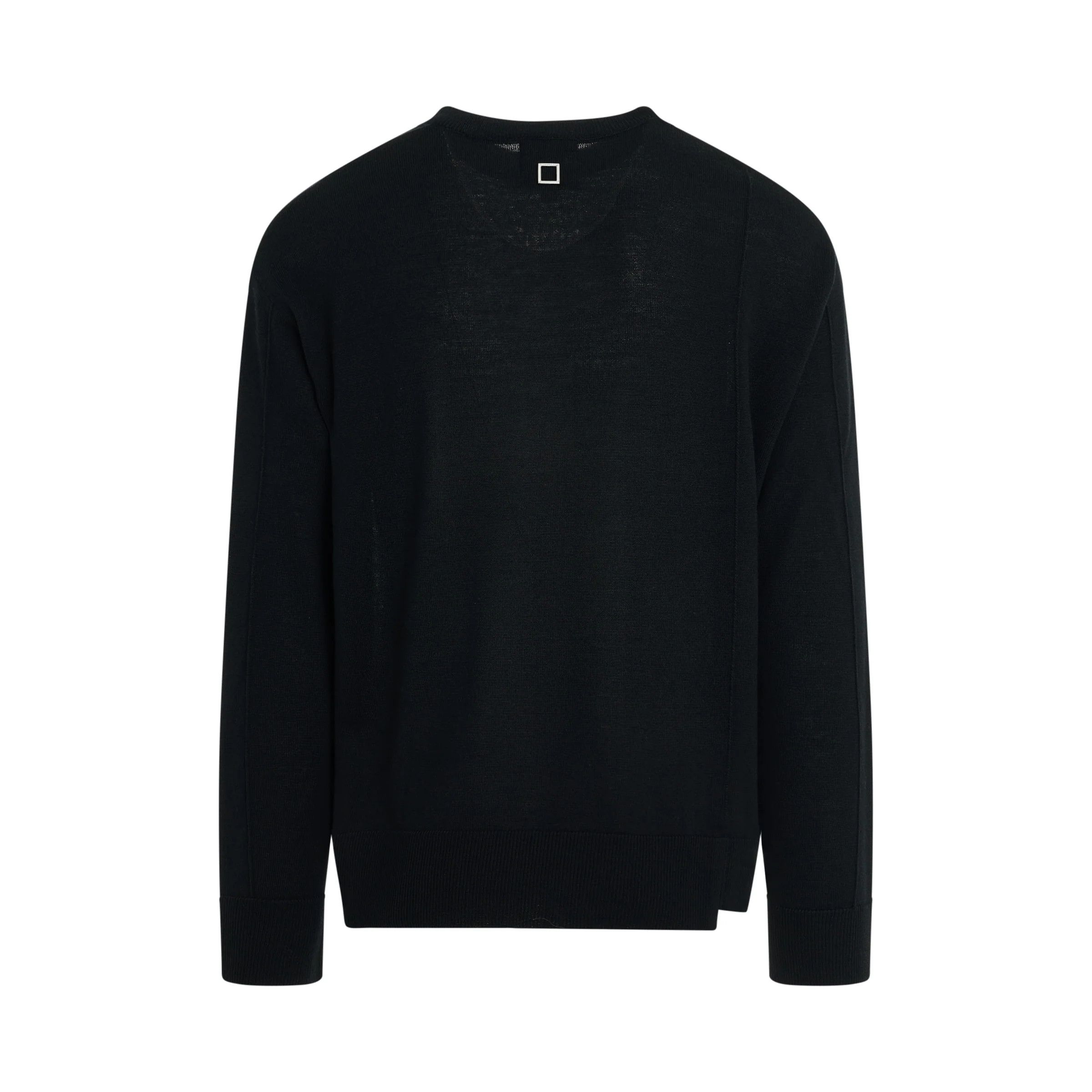 Wooyoungmi o1mris0824 Knit Sweater in Black Size US M / EU 48-50 / 2 - 4 Thumbnail