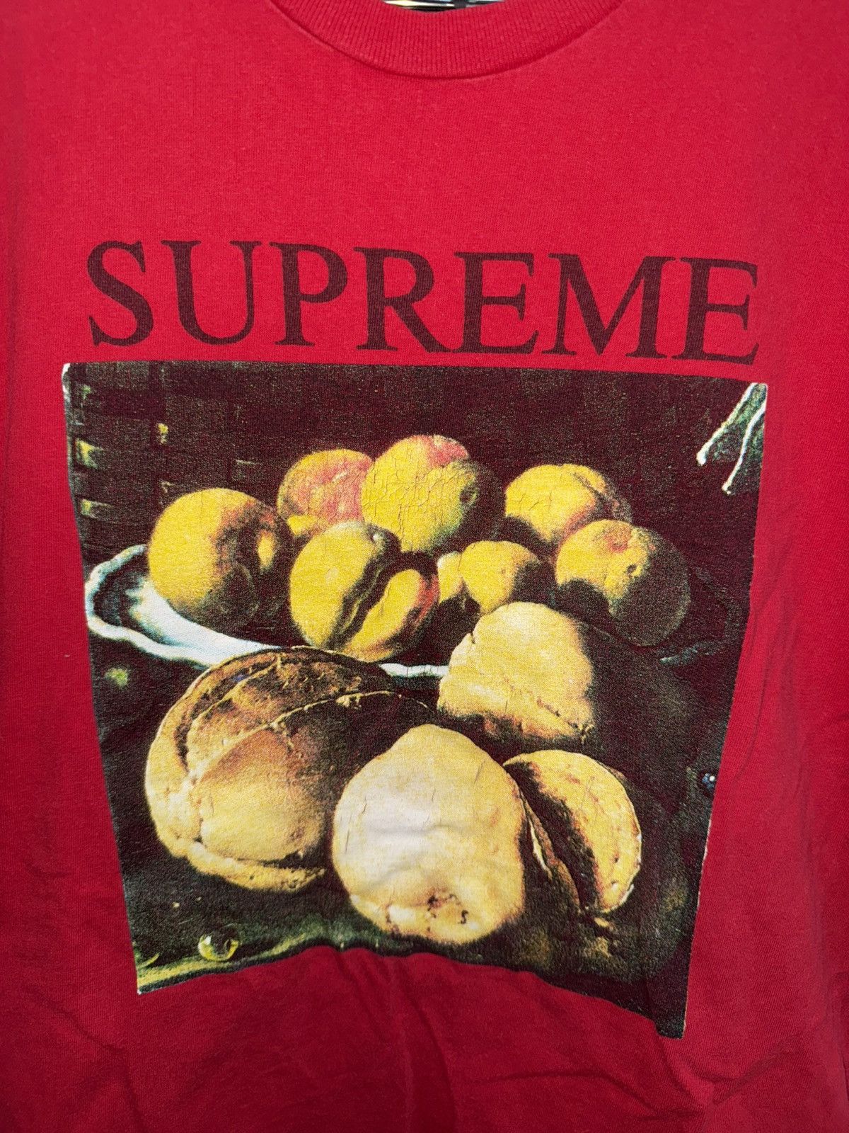 Supreme “Still Life Peaches and Bread” Supreme Tee Size US M / EU 48-50 / 2 - 2 Thumbnail