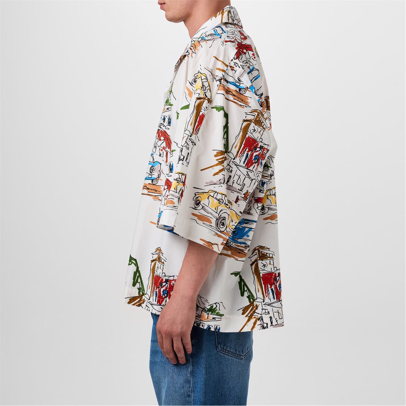 Jacquemus o1g2r1mq0426 La Casaco Shirt in Multicolor Size US M / EU 48-50 / 2 - 3 Thumbnail