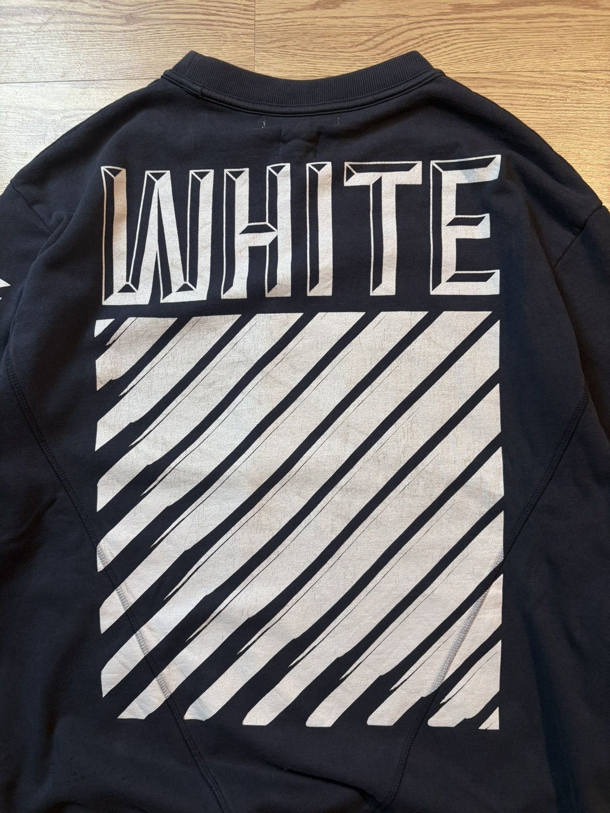 Off-White Off White 3D diagonal sweatshirt Size US XL / EU 56 / 4 - 11 Thumbnail