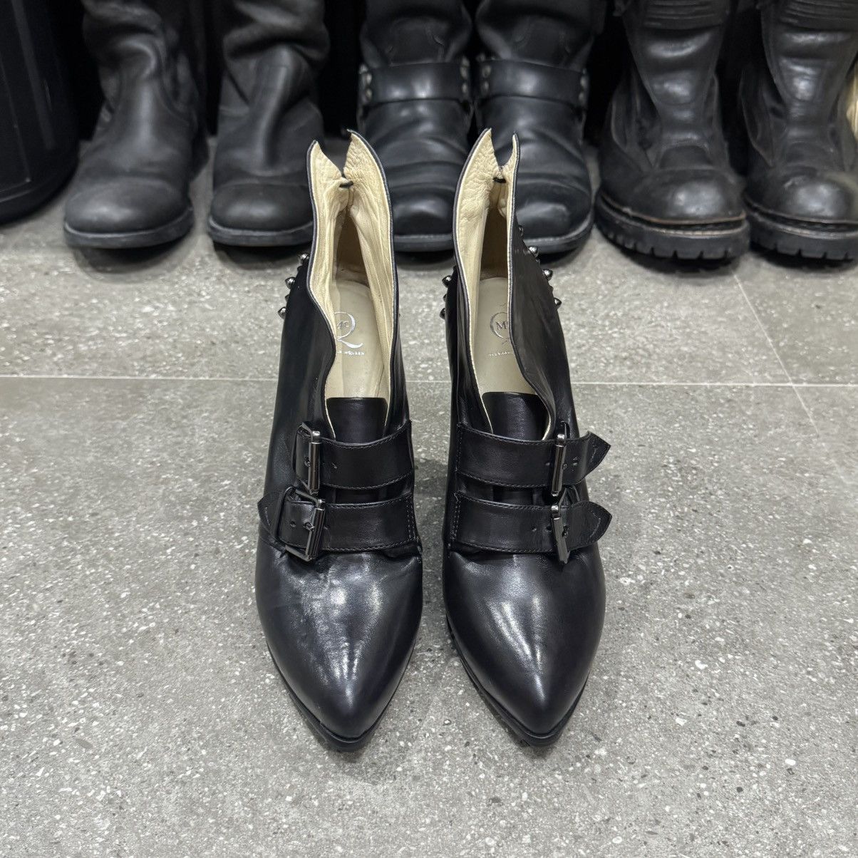 Alexander McQueen Alexander Mcqueen Leather Studded Heels Ankle Boot Size US 8 / IT 38 - 9 Thumbnail