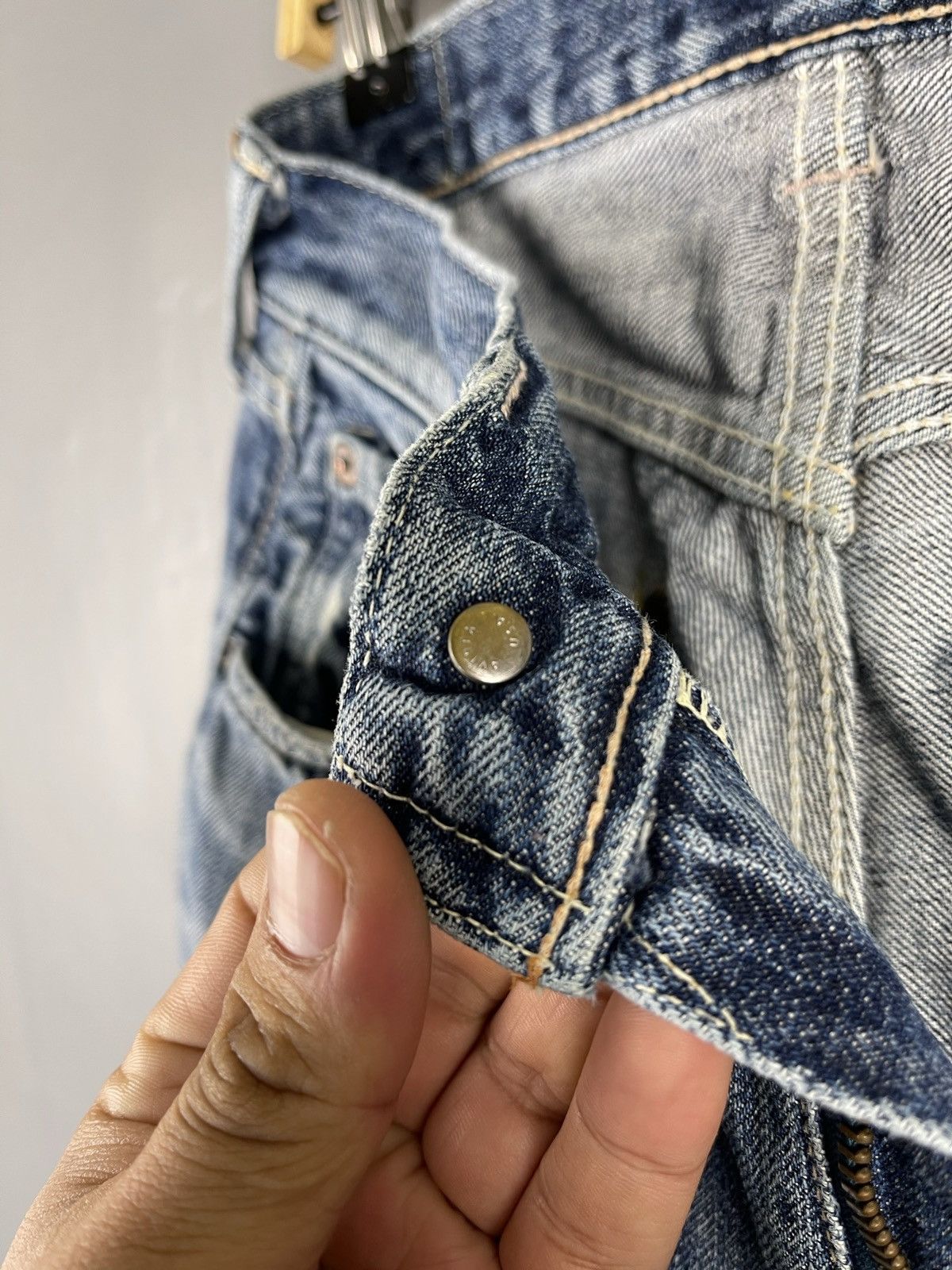 Avirex × Vintage Vintage AVIREX Distressed Denim Pants Size US 28 / EU 44 - 14 Thumbnail