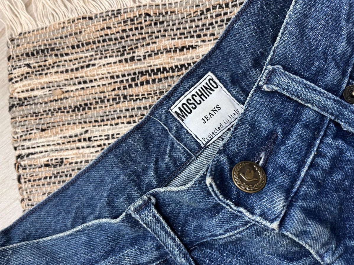 Moschino × Vintage Vintage Moschino Denim Jeans Workwear Pants Made in Italy Size US 36 / EU 52 - 19 Thumbnail