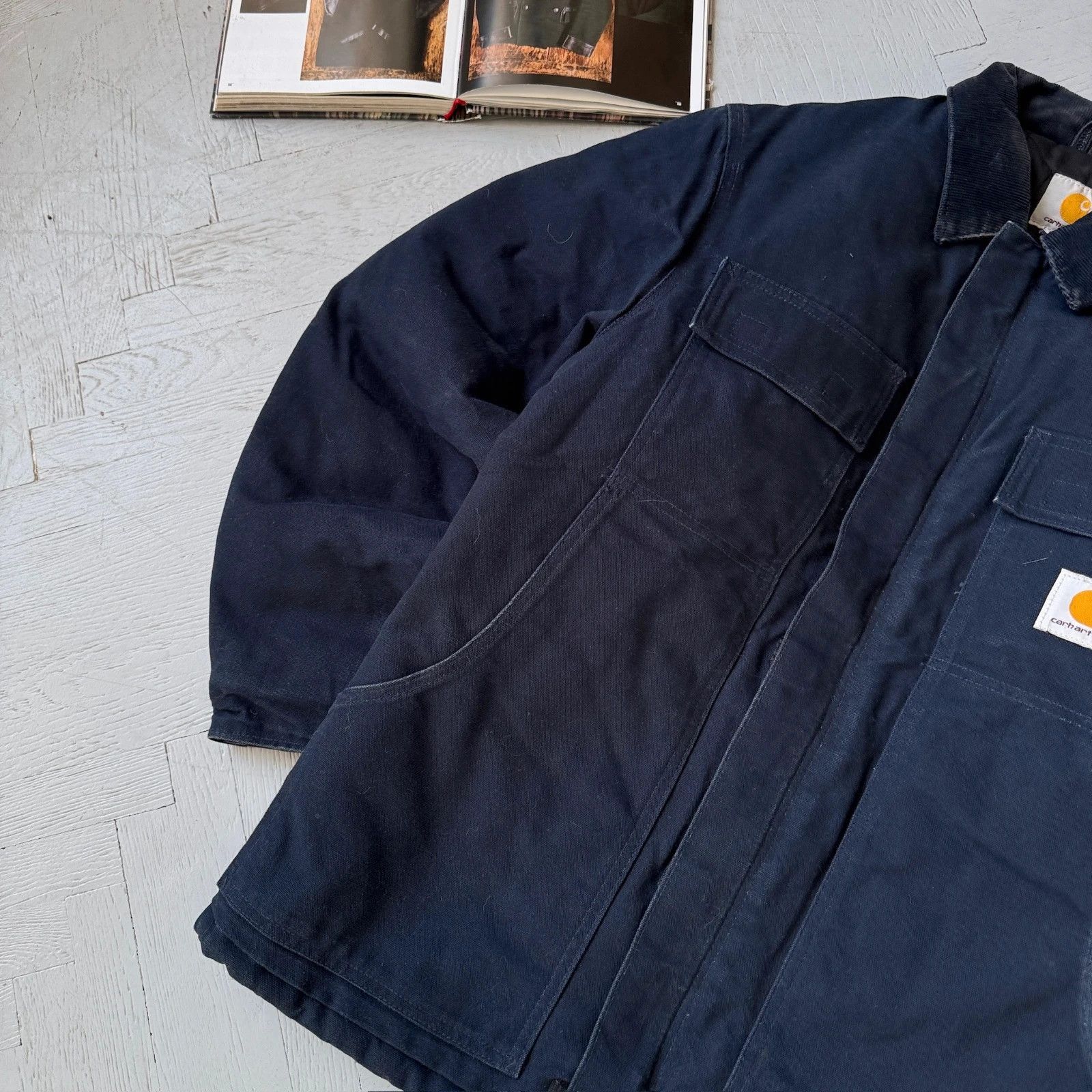 Carhartt Vintage Carhartt Duck Canvas Arctic Coat Workwear Jacket Size US S / EU 44-46 / 1 - 2 Thumbnail